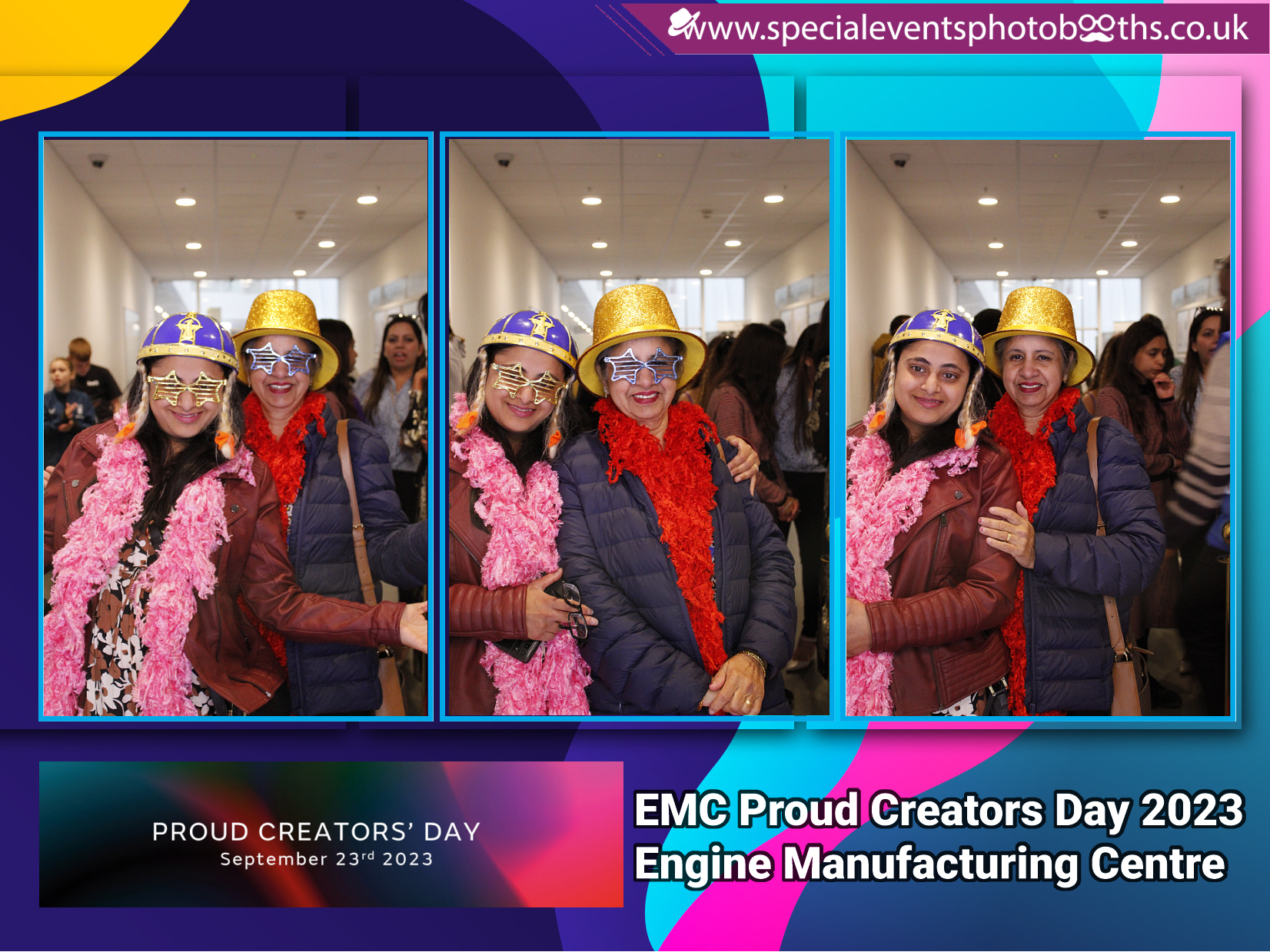 JLR EMC Proud Creators Day 2023 (Magic Mirror) | View more photos from the event at my.specialeventsphotobooths.co.uk/u/SpecialEventsPhotoBooths/JLR-EMC-Proud-Creators-Day-2023-Magic-Mirror