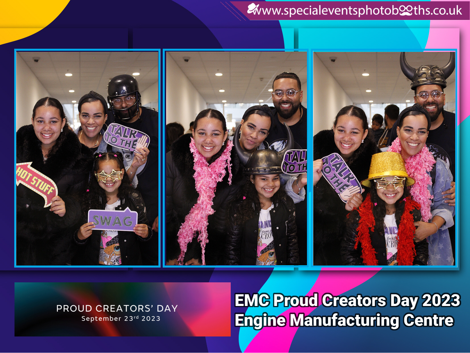 JLR EMC Proud Creators Day 2023 (Magic Mirror) | View more photos from the event at my.specialeventsphotobooths.co.uk/u/SpecialEventsPhotoBooths/JLR-EMC-Proud-Creators-Day-2023-Magic-Mirror