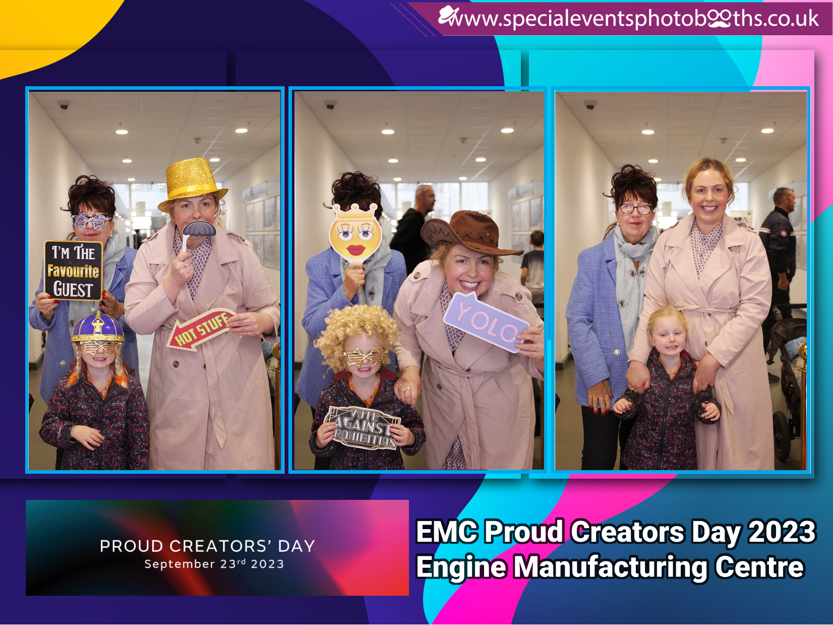 JLR EMC Proud Creators Day 2023 (Magic Mirror) | View more photos from the event at my.specialeventsphotobooths.co.uk/u/SpecialEventsPhotoBooths/JLR-EMC-Proud-Creators-Day-2023-Magic-Mirror