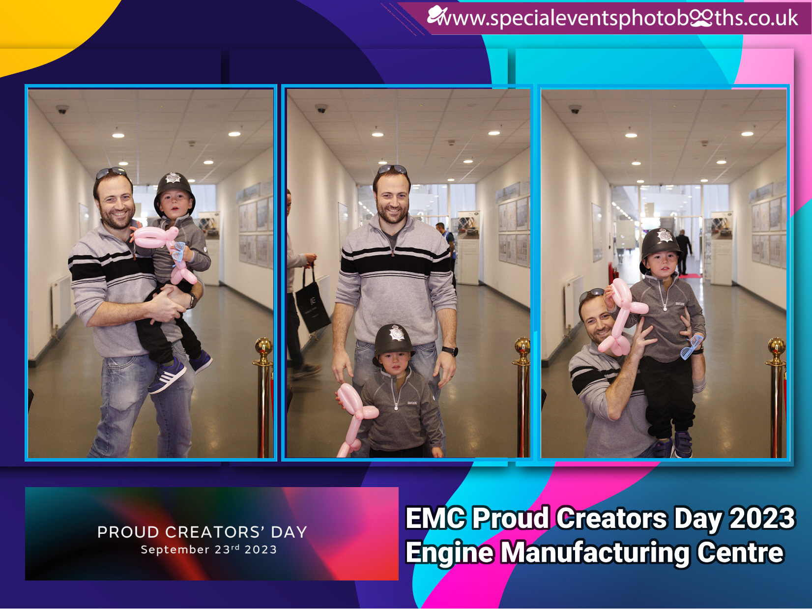 JLR EMC Proud Creators Day 2023 (Magic Mirror) | View more photos from the event at my.specialeventsphotobooths.co.uk/u/SpecialEventsPhotoBooths/JLR-EMC-Proud-Creators-Day-2023-Magic-Mirror