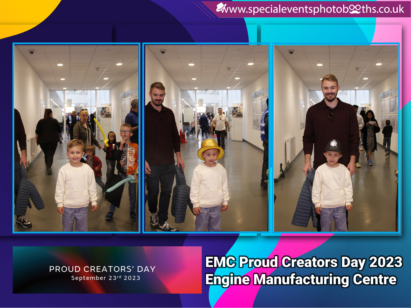JLR EMC Proud Creators Day 2023 (Magic Mirror) | View more photos from the event at my.specialeventsphotobooths.co.uk/u/SpecialEventsPhotoBooths/JLR-EMC-Proud-Creators-Day-2023-Magic-Mirror