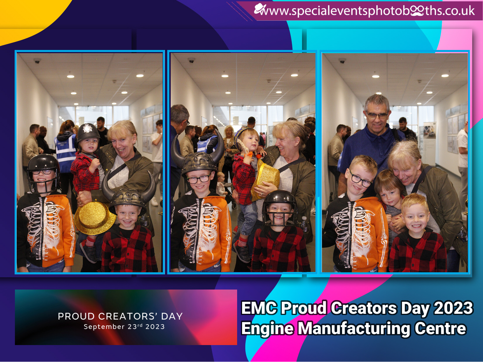 JLR EMC Proud Creators Day 2023 (Magic Mirror) | View more photos from the event at my.specialeventsphotobooths.co.uk/u/SpecialEventsPhotoBooths/JLR-EMC-Proud-Creators-Day-2023-Magic-Mirror