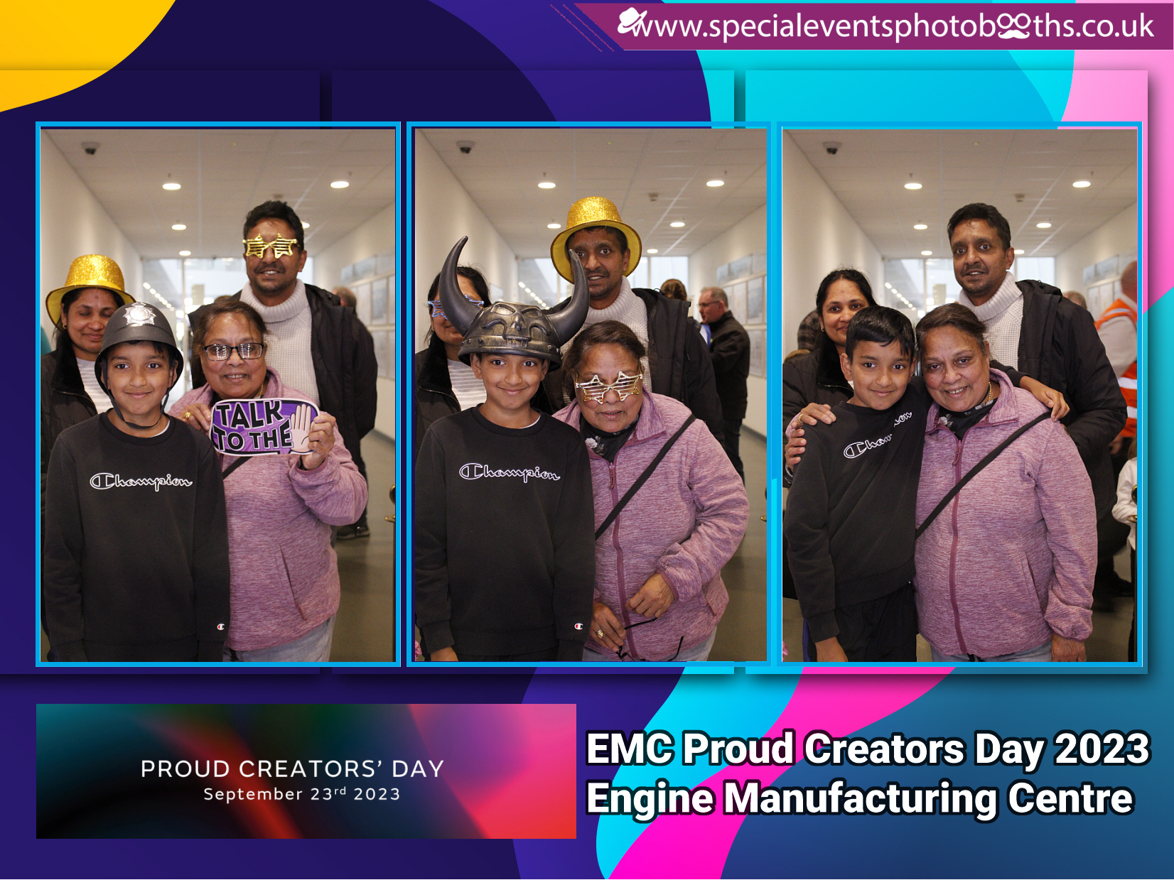 JLR EMC Proud Creators Day 2023 (Magic Mirror) | View more photos from the event at my.specialeventsphotobooths.co.uk/u/SpecialEventsPhotoBooths/JLR-EMC-Proud-Creators-Day-2023-Magic-Mirror