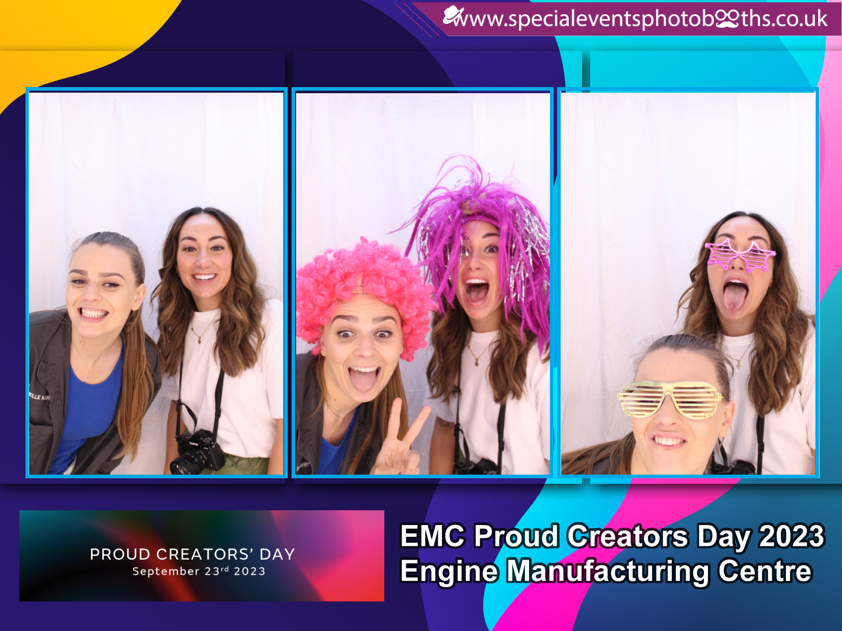 JLR EMC Proud Creators Day 2023 (Photo Booth) | View more photos from the event at my.specialeventsphotobooths.co.uk/u/SpecialEventsPhotoBooths/JLR-EMC-Proud-Creators-Day-2023-Photo-Booth