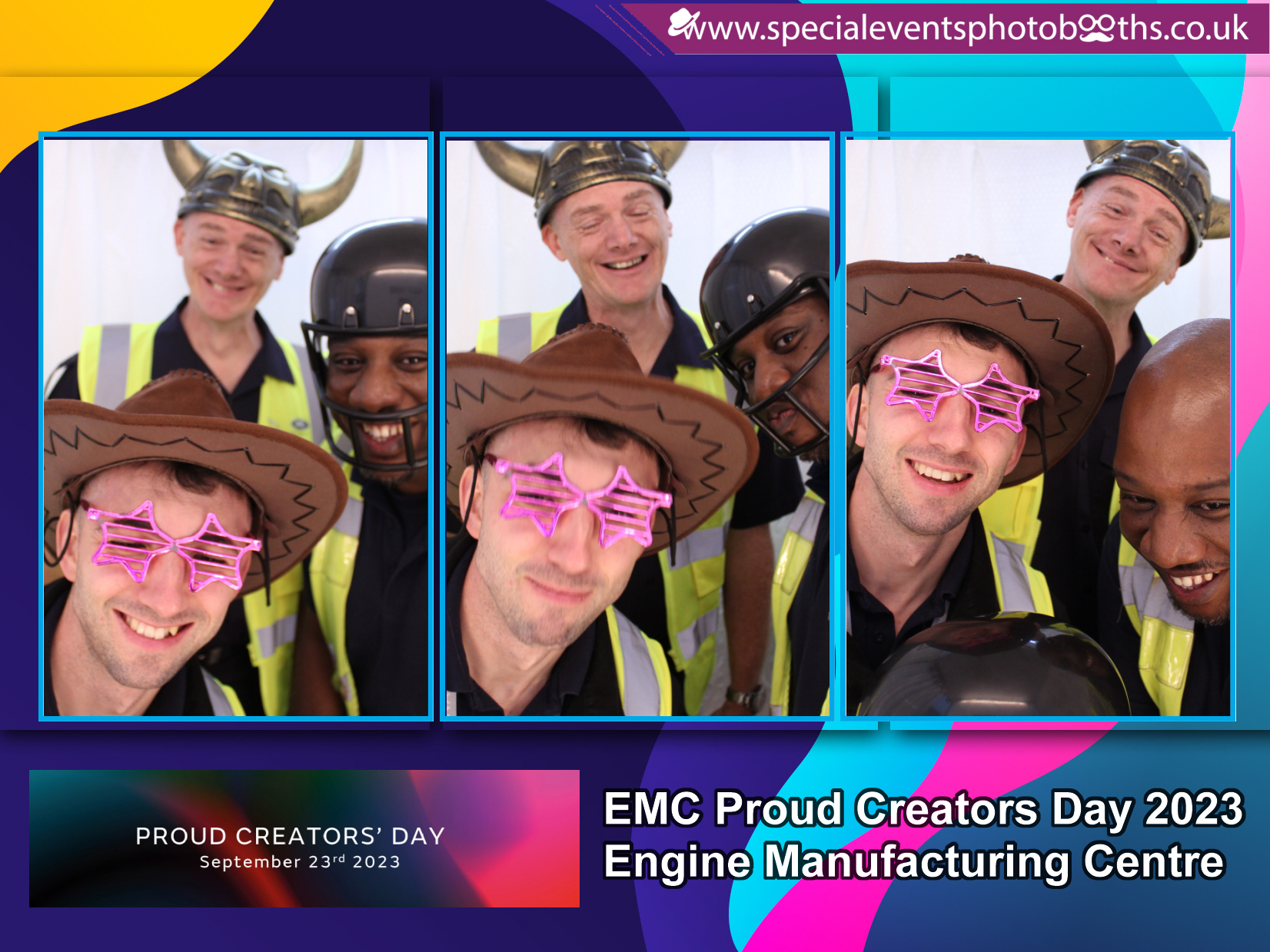 JLR EMC Proud Creators Day 2023 (Photo Booth) | View more photos from the event at my.specialeventsphotobooths.co.uk/u/SpecialEventsPhotoBooths/JLR-EMC-Proud-Creators-Day-2023-Photo-Booth