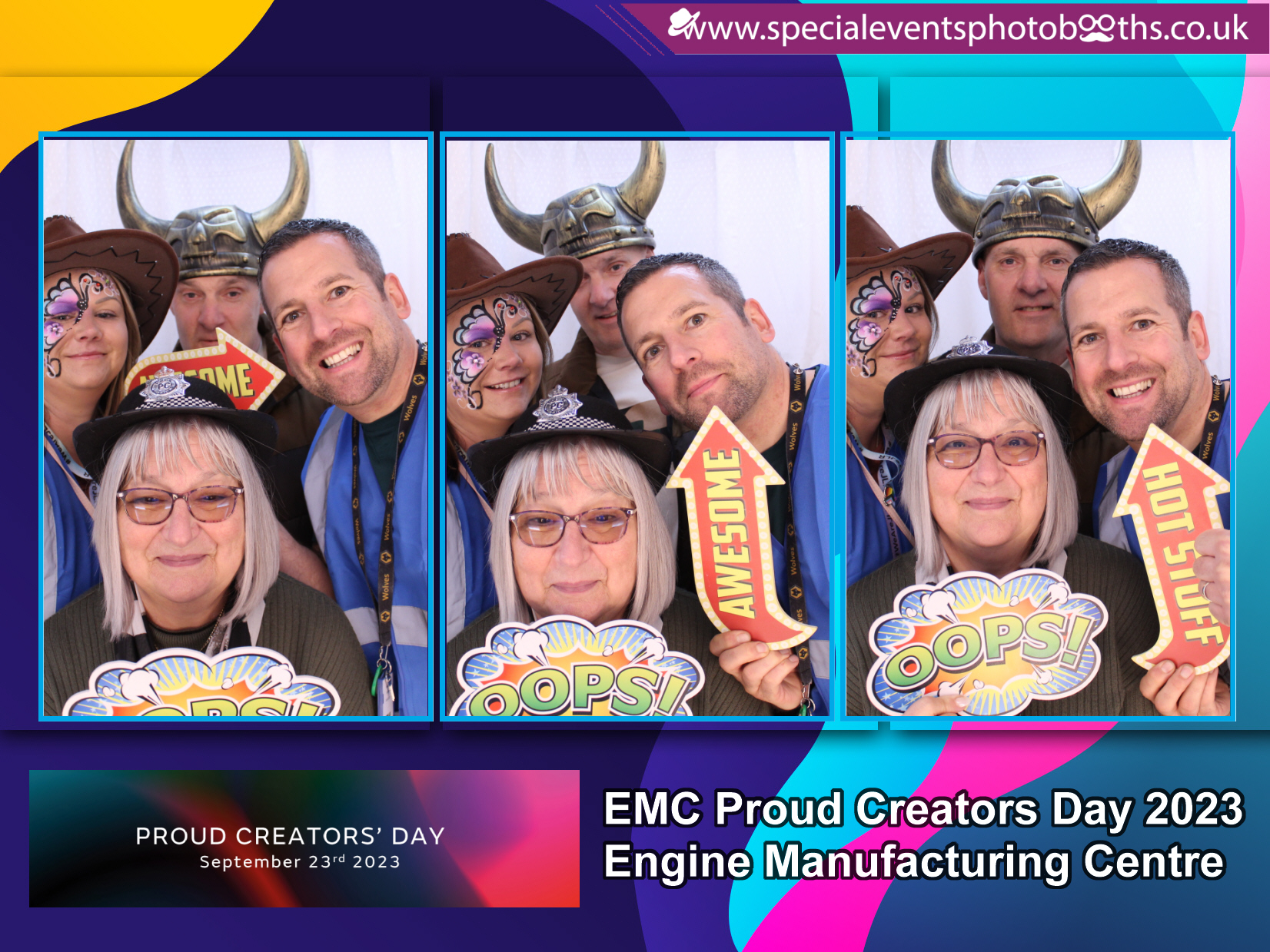 JLR EMC Proud Creators Day 2023 (Photo Booth) | View more photos from the event at my.specialeventsphotobooths.co.uk/u/SpecialEventsPhotoBooths/JLR-EMC-Proud-Creators-Day-2023-Photo-Booth
