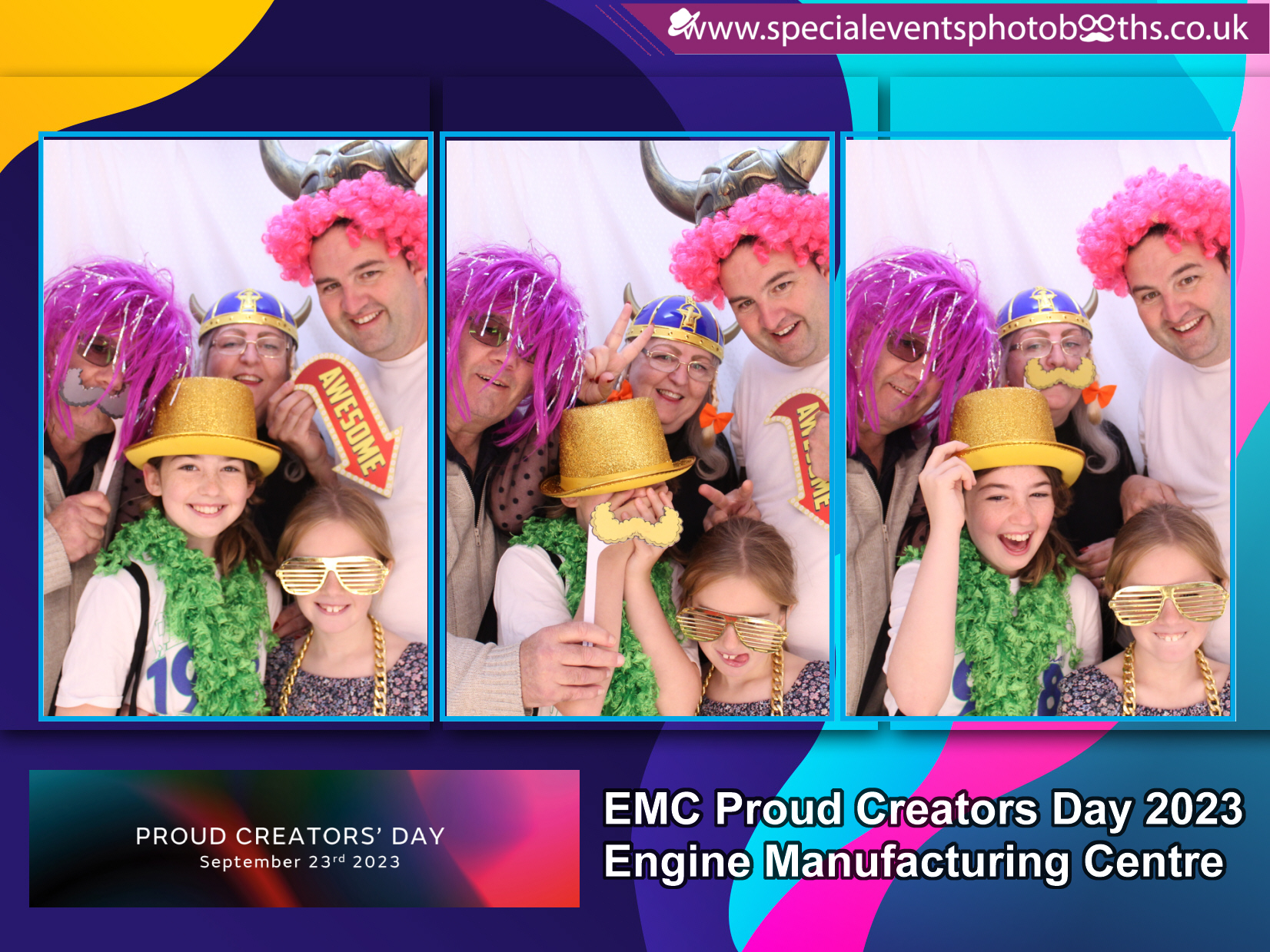 JLR EMC Proud Creators Day 2023 (Photo Booth) | View more photos from the event at my.specialeventsphotobooths.co.uk/u/SpecialEventsPhotoBooths/JLR-EMC-Proud-Creators-Day-2023-Photo-Booth
