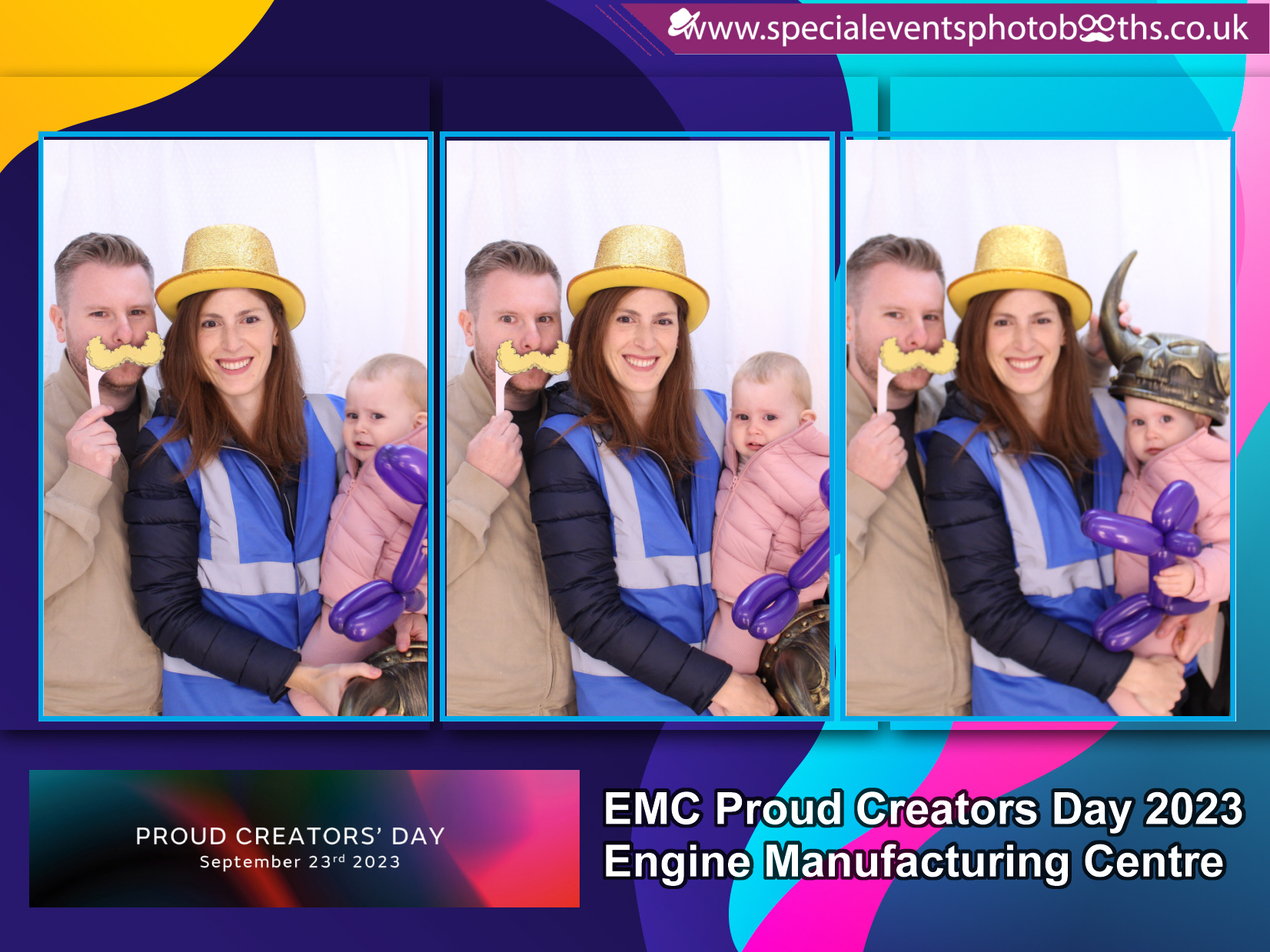 JLR EMC Proud Creators Day 2023 (Photo Booth) | View more photos from the event at my.specialeventsphotobooths.co.uk/u/SpecialEventsPhotoBooths/JLR-EMC-Proud-Creators-Day-2023-Photo-Booth