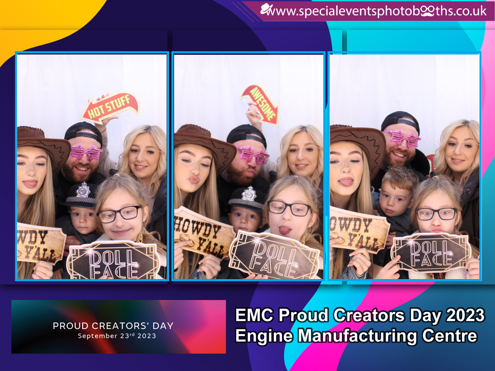 JLR EMC Proud Creators Day 2023 (Photo Booth) | View more photos from the event at my.specialeventsphotobooths.co.uk/u/SpecialEventsPhotoBooths/JLR-EMC-Proud-Creators-Day-2023-Photo-Booth