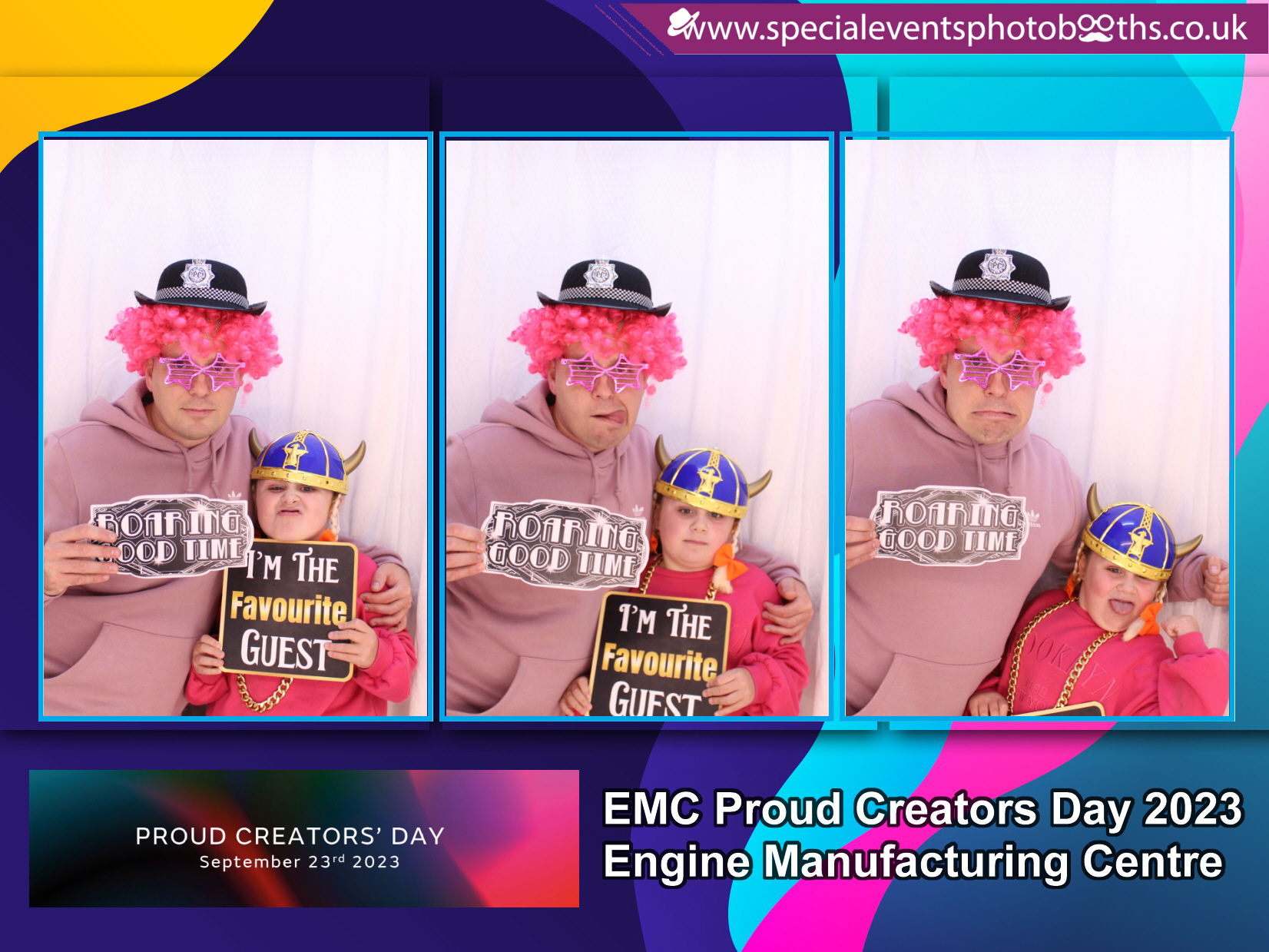 JLR EMC Proud Creators Day 2023 (Photo Booth) | View more photos from the event at my.specialeventsphotobooths.co.uk/u/SpecialEventsPhotoBooths/JLR-EMC-Proud-Creators-Day-2023-Photo-Booth