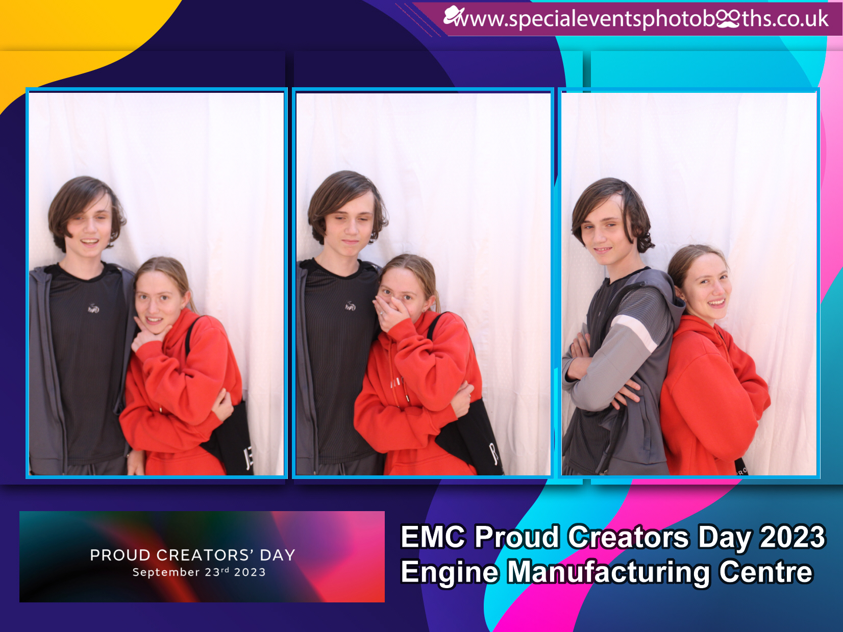 JLR EMC Proud Creators Day 2023 (Photo Booth) | View more photos from the event at my.specialeventsphotobooths.co.uk/u/SpecialEventsPhotoBooths/JLR-EMC-Proud-Creators-Day-2023-Photo-Booth