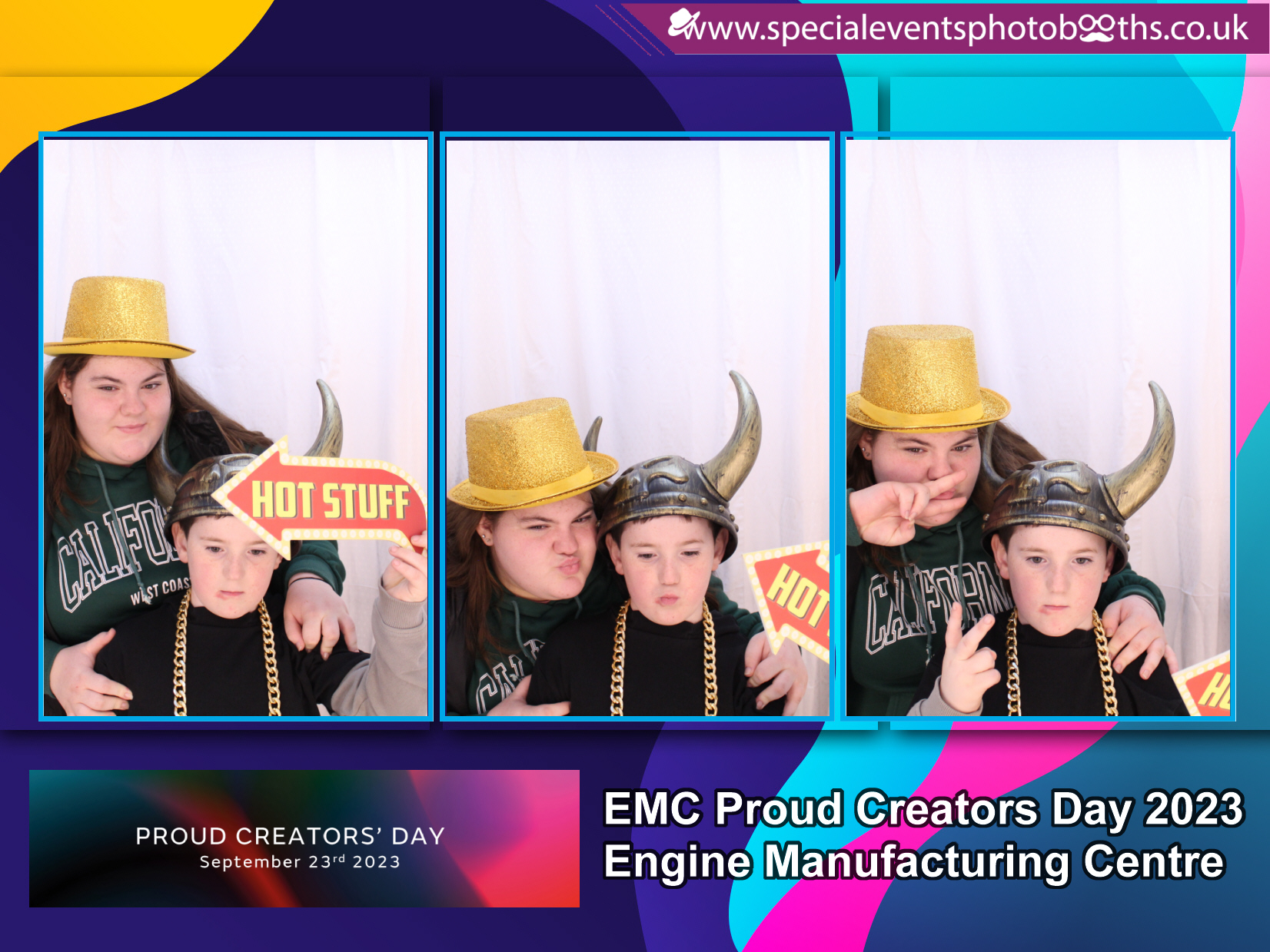 JLR EMC Proud Creators Day 2023 (Photo Booth) | View more photos from the event at my.specialeventsphotobooths.co.uk/u/SpecialEventsPhotoBooths/JLR-EMC-Proud-Creators-Day-2023-Photo-Booth
