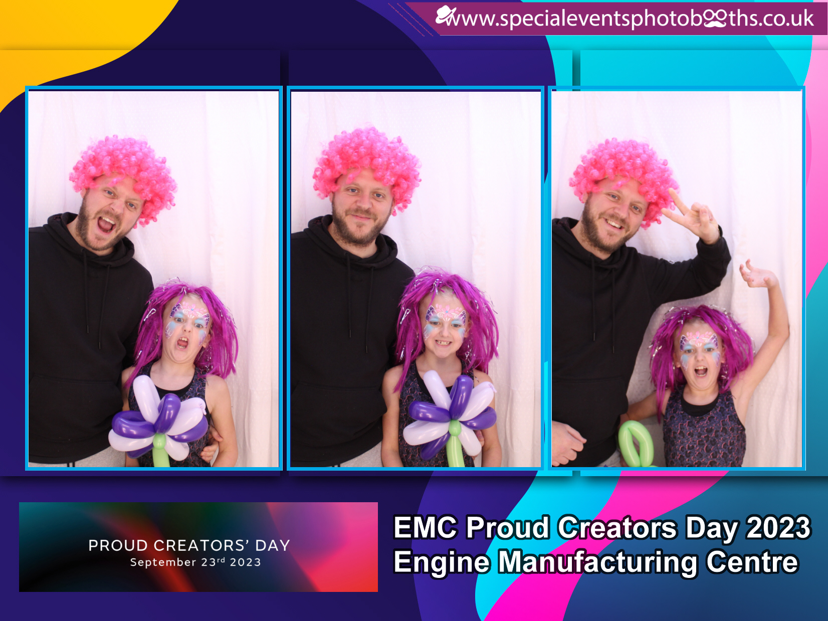 JLR EMC Proud Creators Day 2023 (Photo Booth) | View more photos from the event at my.specialeventsphotobooths.co.uk/u/SpecialEventsPhotoBooths/JLR-EMC-Proud-Creators-Day-2023-Photo-Booth