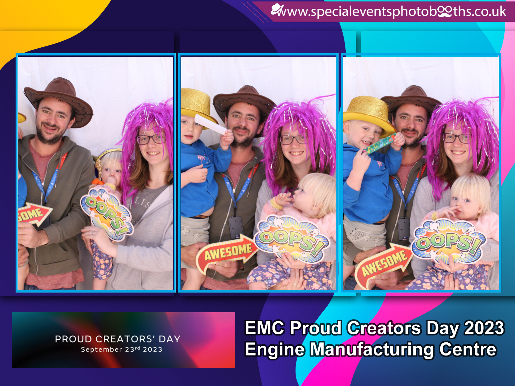 JLR EMC Proud Creators Day 2023 (Photo Booth) | View more photos from the event at my.specialeventsphotobooths.co.uk/u/SpecialEventsPhotoBooths/JLR-EMC-Proud-Creators-Day-2023-Photo-Booth