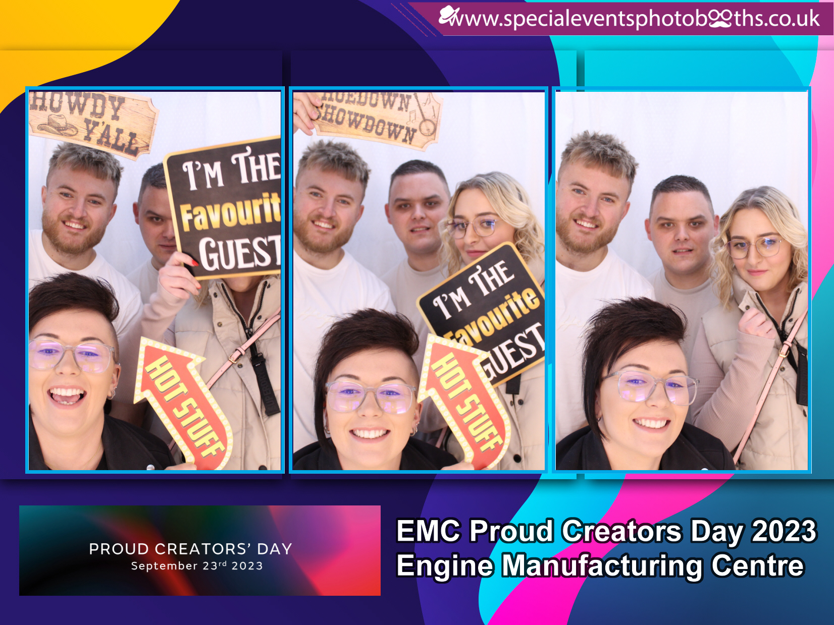 JLR EMC Proud Creators Day 2023 (Photo Booth) | View more photos from the event at my.specialeventsphotobooths.co.uk/u/SpecialEventsPhotoBooths/JLR-EMC-Proud-Creators-Day-2023-Photo-Booth