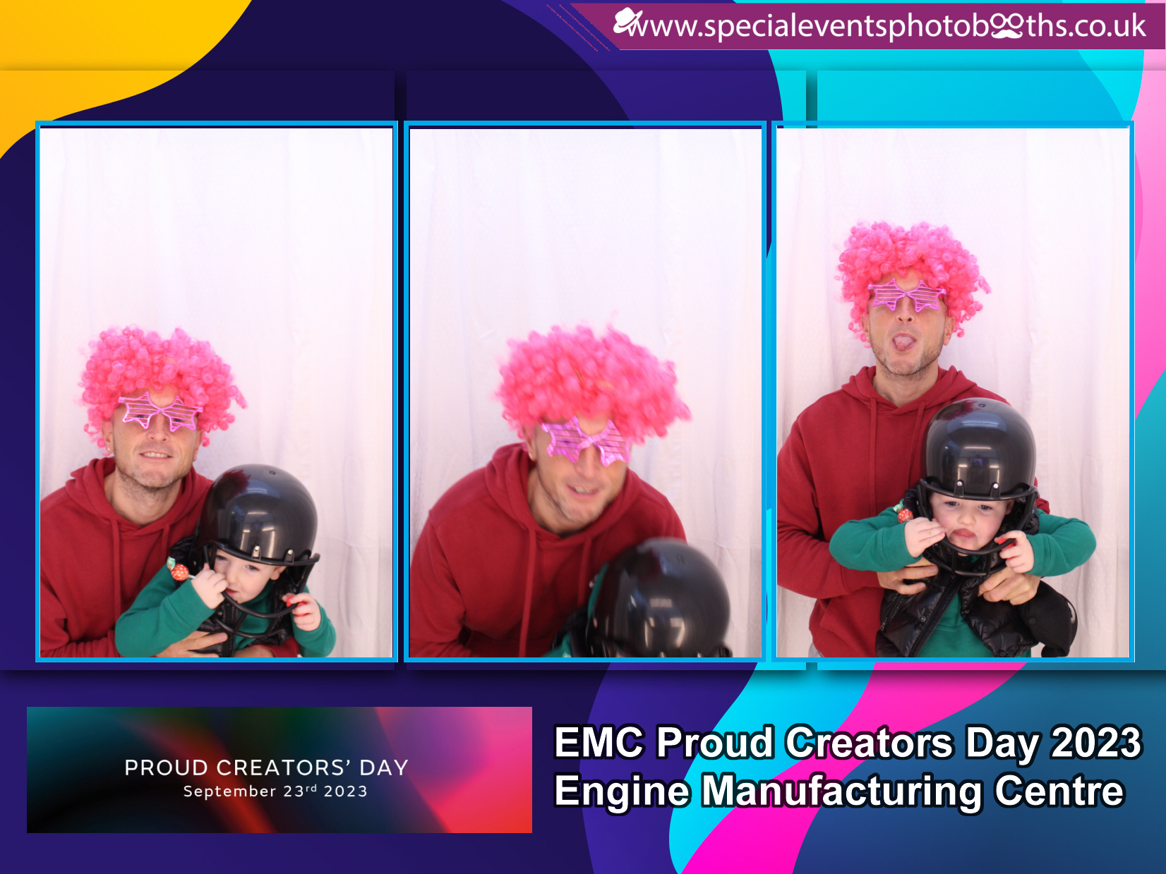 JLR EMC Proud Creators Day 2023 (Photo Booth) | View more photos from the event at my.specialeventsphotobooths.co.uk/u/SpecialEventsPhotoBooths/JLR-EMC-Proud-Creators-Day-2023-Photo-Booth