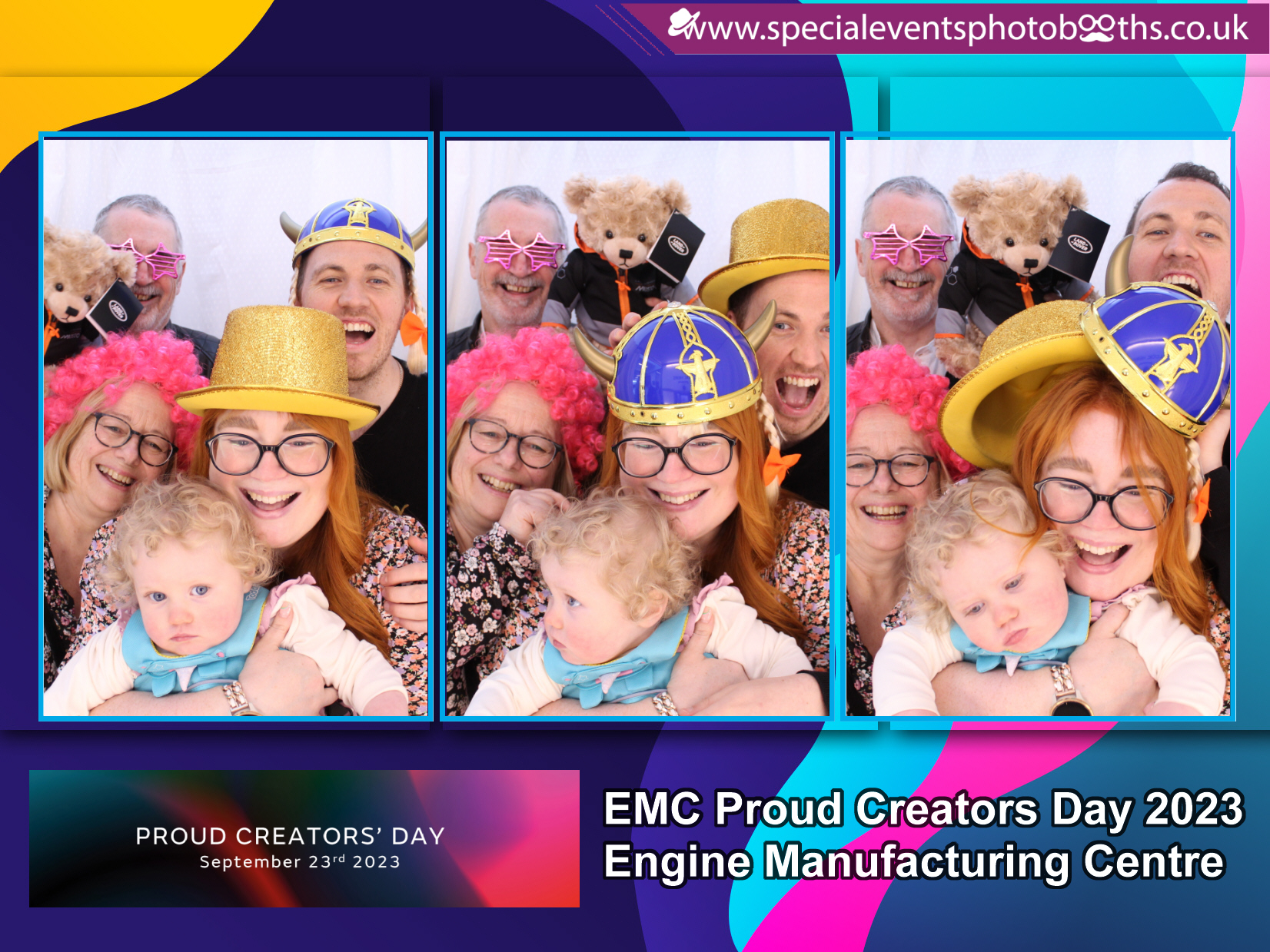 JLR EMC Proud Creators Day 2023 (Photo Booth) | View more photos from the event at my.specialeventsphotobooths.co.uk/u/SpecialEventsPhotoBooths/JLR-EMC-Proud-Creators-Day-2023-Photo-Booth