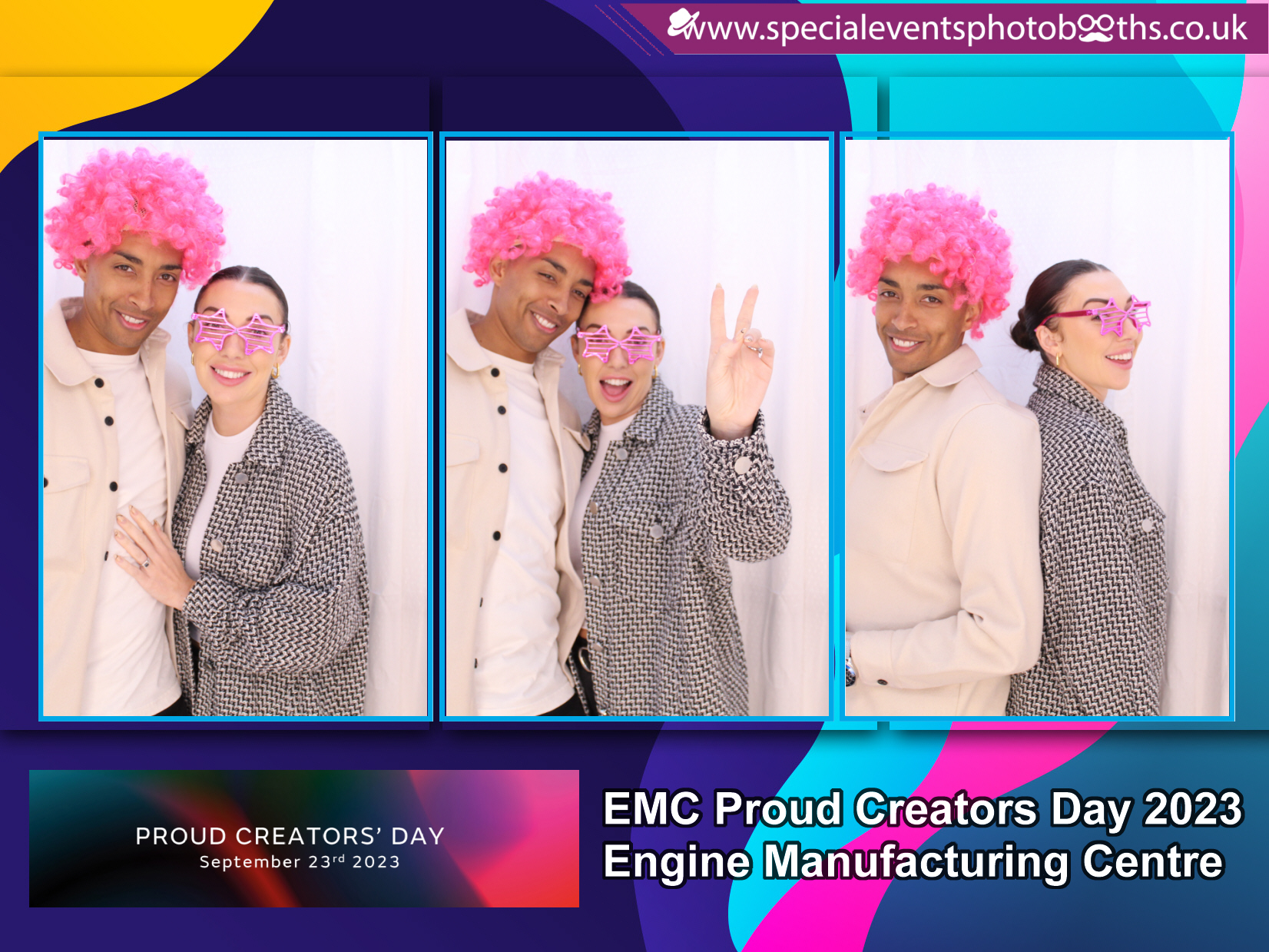 JLR EMC Proud Creators Day 2023 (Photo Booth) | View more photos from the event at my.specialeventsphotobooths.co.uk/u/SpecialEventsPhotoBooths/JLR-EMC-Proud-Creators-Day-2023-Photo-Booth