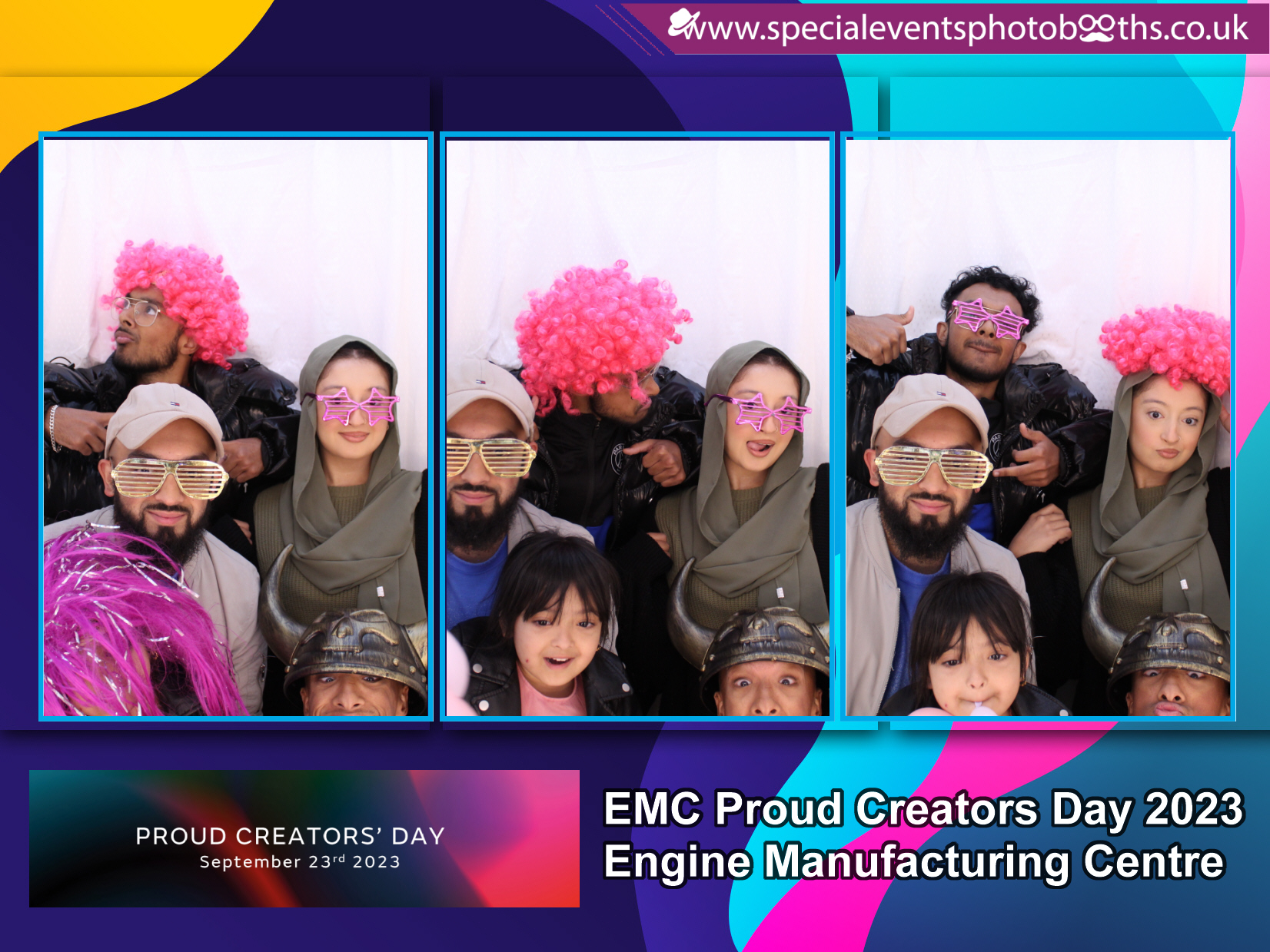 JLR EMC Proud Creators Day 2023 (Photo Booth) | View more photos from the event at my.specialeventsphotobooths.co.uk/u/SpecialEventsPhotoBooths/JLR-EMC-Proud-Creators-Day-2023-Photo-Booth