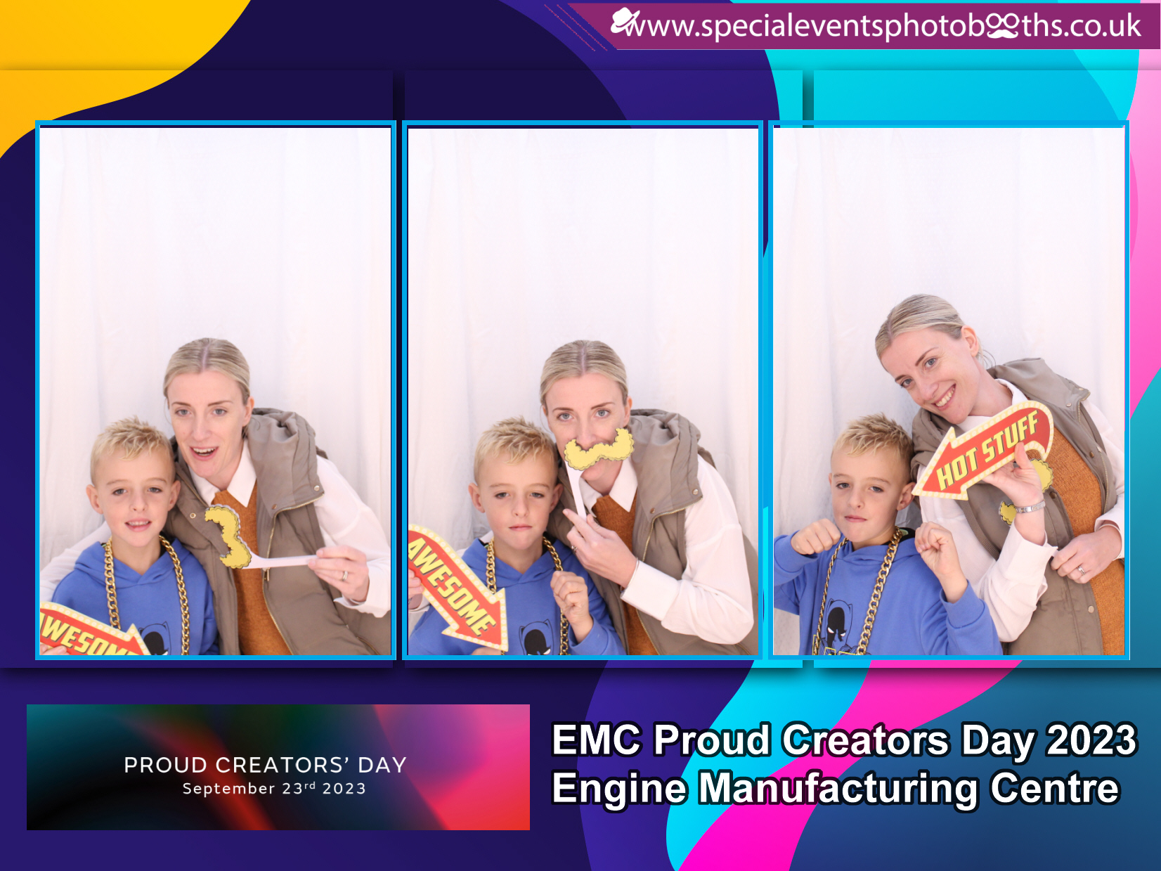 JLR EMC Proud Creators Day 2023 (Photo Booth) | View more photos from the event at my.specialeventsphotobooths.co.uk/u/SpecialEventsPhotoBooths/JLR-EMC-Proud-Creators-Day-2023-Photo-Booth