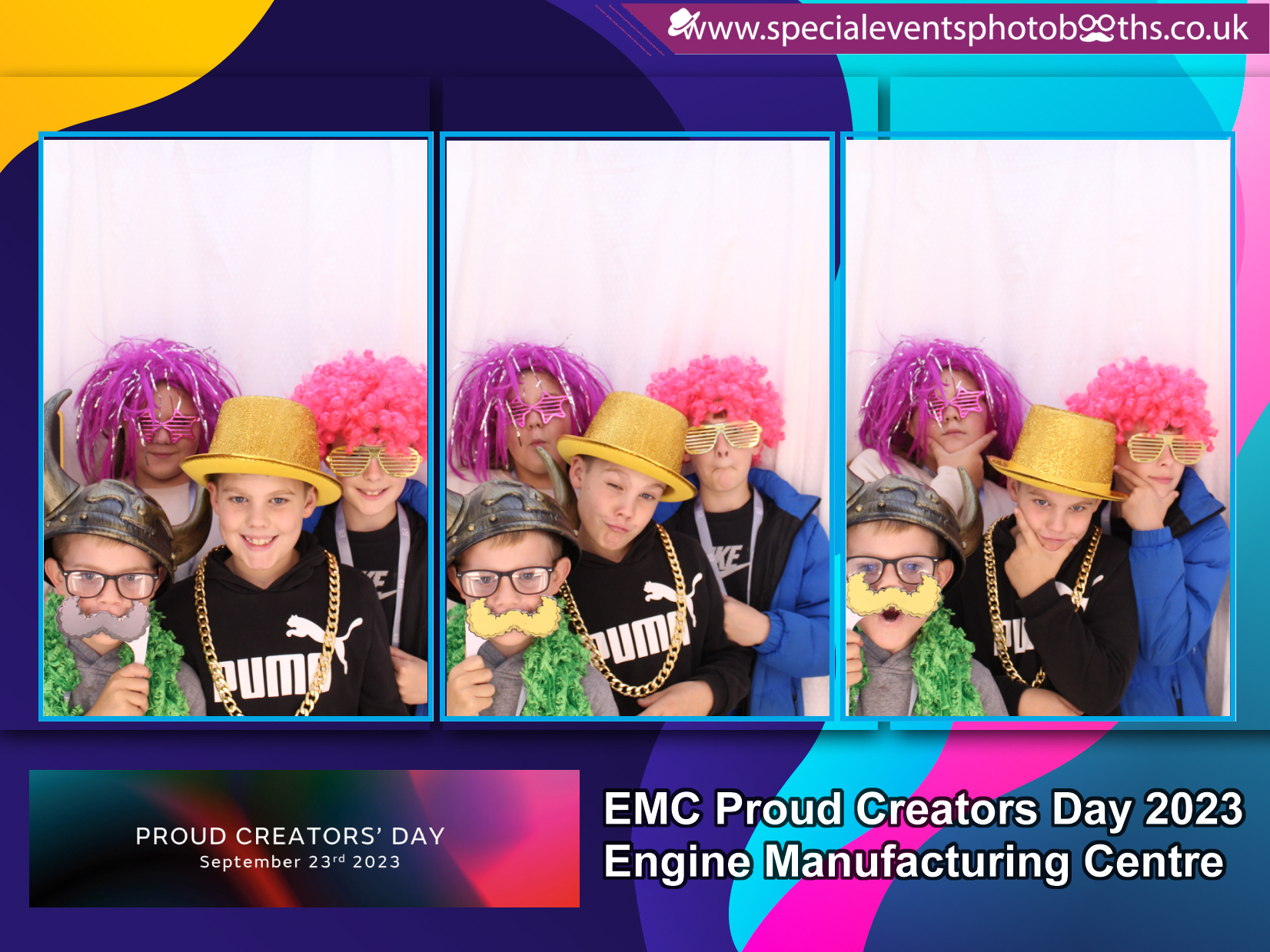 JLR EMC Proud Creators Day 2023 (Photo Booth) | View more photos from the event at my.specialeventsphotobooths.co.uk/u/SpecialEventsPhotoBooths/JLR-EMC-Proud-Creators-Day-2023-Photo-Booth