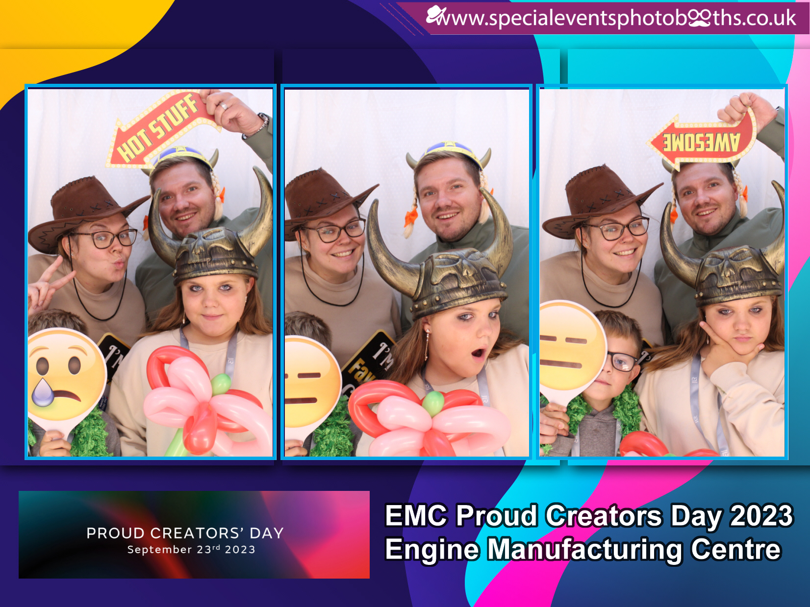 JLR EMC Proud Creators Day 2023 (Photo Booth) | View more photos from the event at my.specialeventsphotobooths.co.uk/u/SpecialEventsPhotoBooths/JLR-EMC-Proud-Creators-Day-2023-Photo-Booth