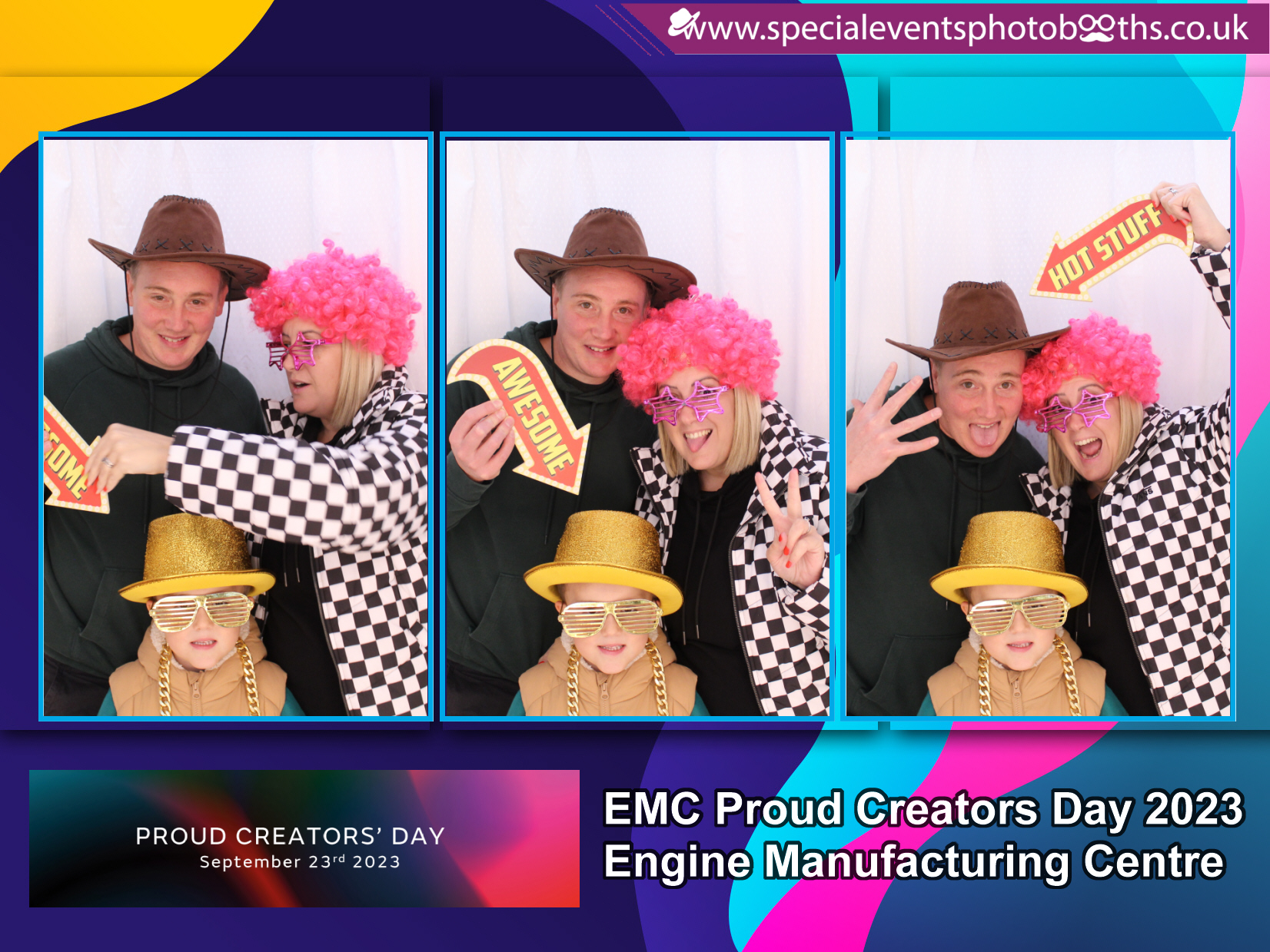 JLR EMC Proud Creators Day 2023 (Photo Booth) | View more photos from the event at my.specialeventsphotobooths.co.uk/u/SpecialEventsPhotoBooths/JLR-EMC-Proud-Creators-Day-2023-Photo-Booth