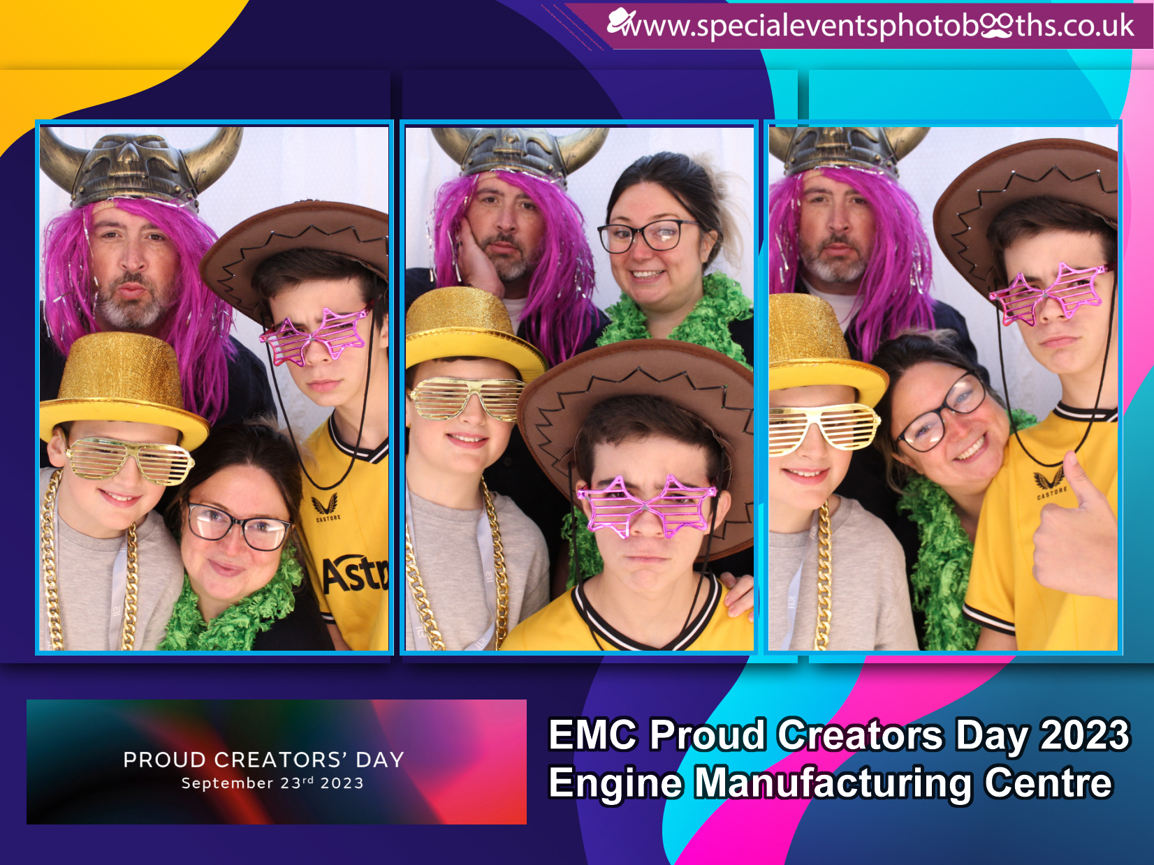 JLR EMC Proud Creators Day 2023 (Photo Booth) | View more photos from the event at my.specialeventsphotobooths.co.uk/u/SpecialEventsPhotoBooths/JLR-EMC-Proud-Creators-Day-2023-Photo-Booth