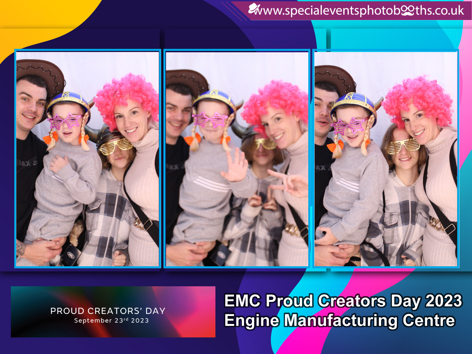 JLR EMC Proud Creators Day 2023 (Photo Booth) | View more photos from the event at my.specialeventsphotobooths.co.uk/u/SpecialEventsPhotoBooths/JLR-EMC-Proud-Creators-Day-2023-Photo-Booth