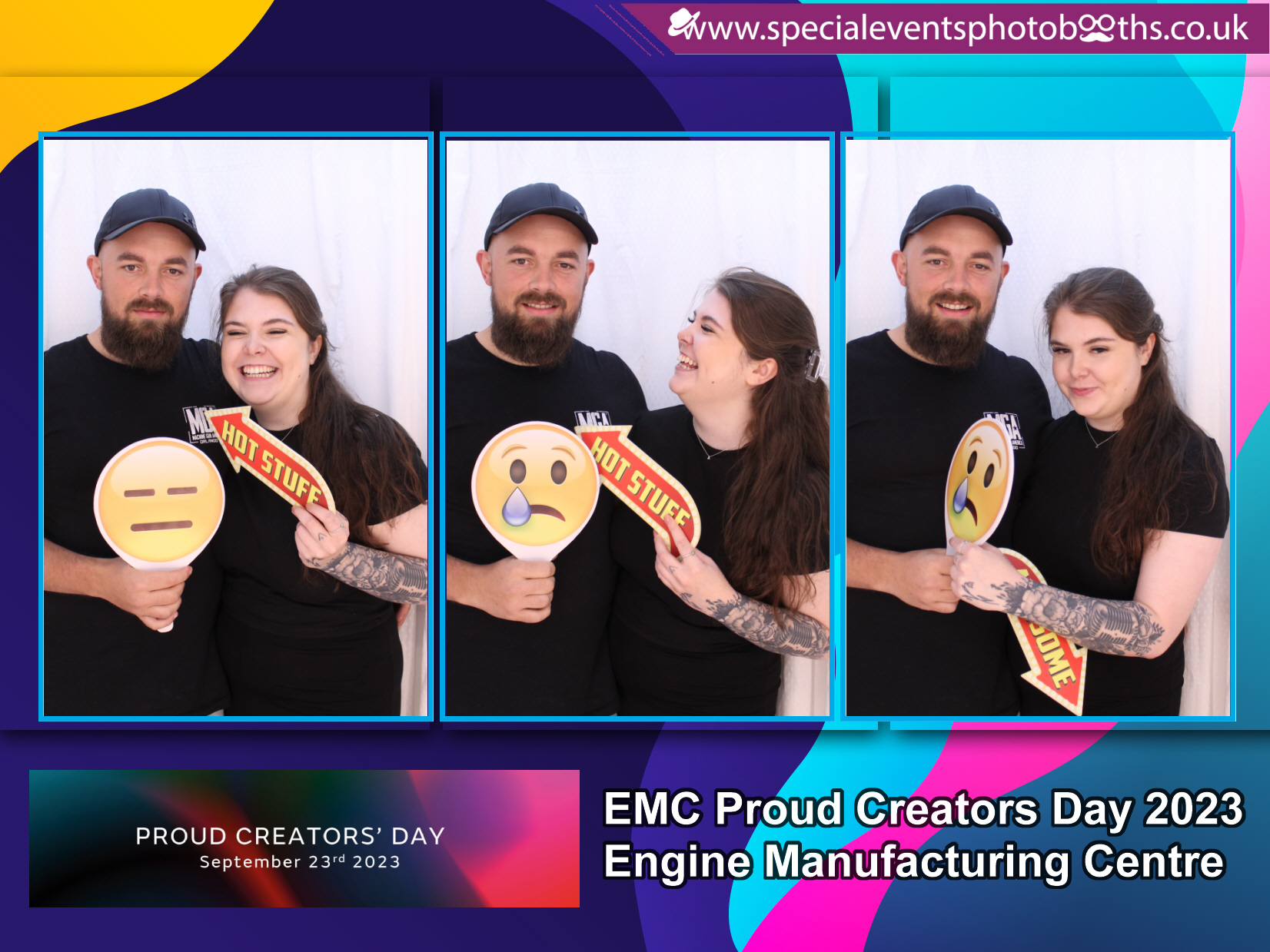 JLR EMC Proud Creators Day 2023 (Photo Booth) | View more photos from the event at my.specialeventsphotobooths.co.uk/u/SpecialEventsPhotoBooths/JLR-EMC-Proud-Creators-Day-2023-Photo-Booth