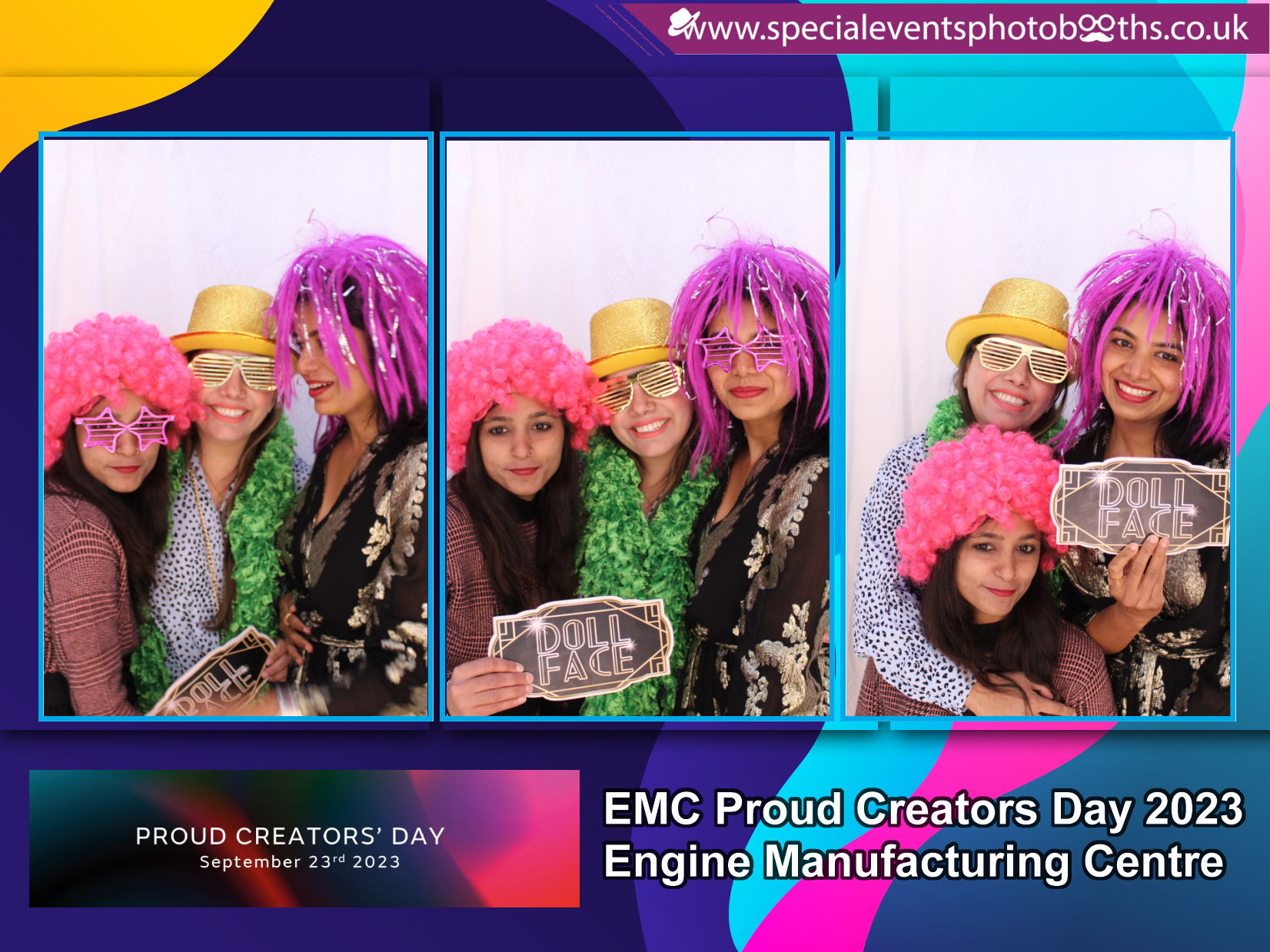 JLR EMC Proud Creators Day 2023 (Photo Booth) | View more photos from the event at my.specialeventsphotobooths.co.uk/u/SpecialEventsPhotoBooths/JLR-EMC-Proud-Creators-Day-2023-Photo-Booth