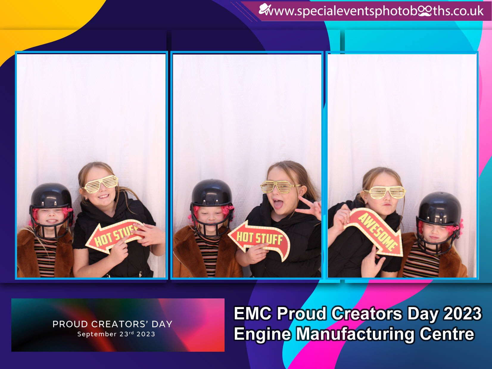 JLR EMC Proud Creators Day 2023 (Photo Booth) | View more photos from the event at my.specialeventsphotobooths.co.uk/u/SpecialEventsPhotoBooths/JLR-EMC-Proud-Creators-Day-2023-Photo-Booth