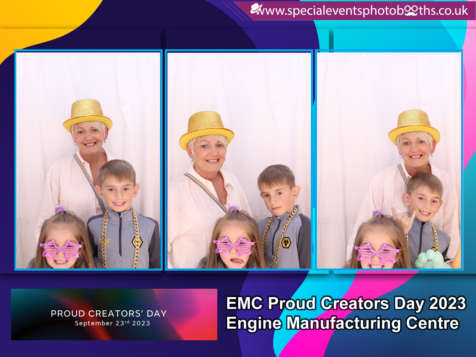 JLR EMC Proud Creators Day 2023 (Photo Booth) | View more photos from the event at my.specialeventsphotobooths.co.uk/u/SpecialEventsPhotoBooths/JLR-EMC-Proud-Creators-Day-2023-Photo-Booth