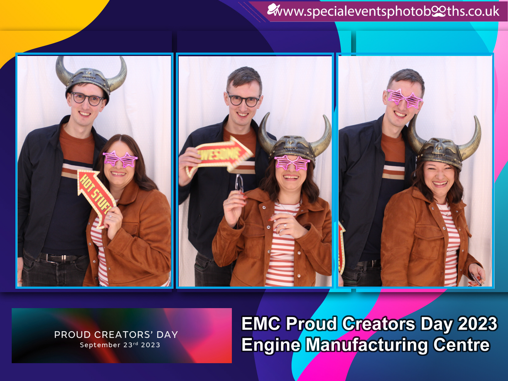 JLR EMC Proud Creators Day 2023 (Photo Booth) | View more photos from the event at my.specialeventsphotobooths.co.uk/u/SpecialEventsPhotoBooths/JLR-EMC-Proud-Creators-Day-2023-Photo-Booth