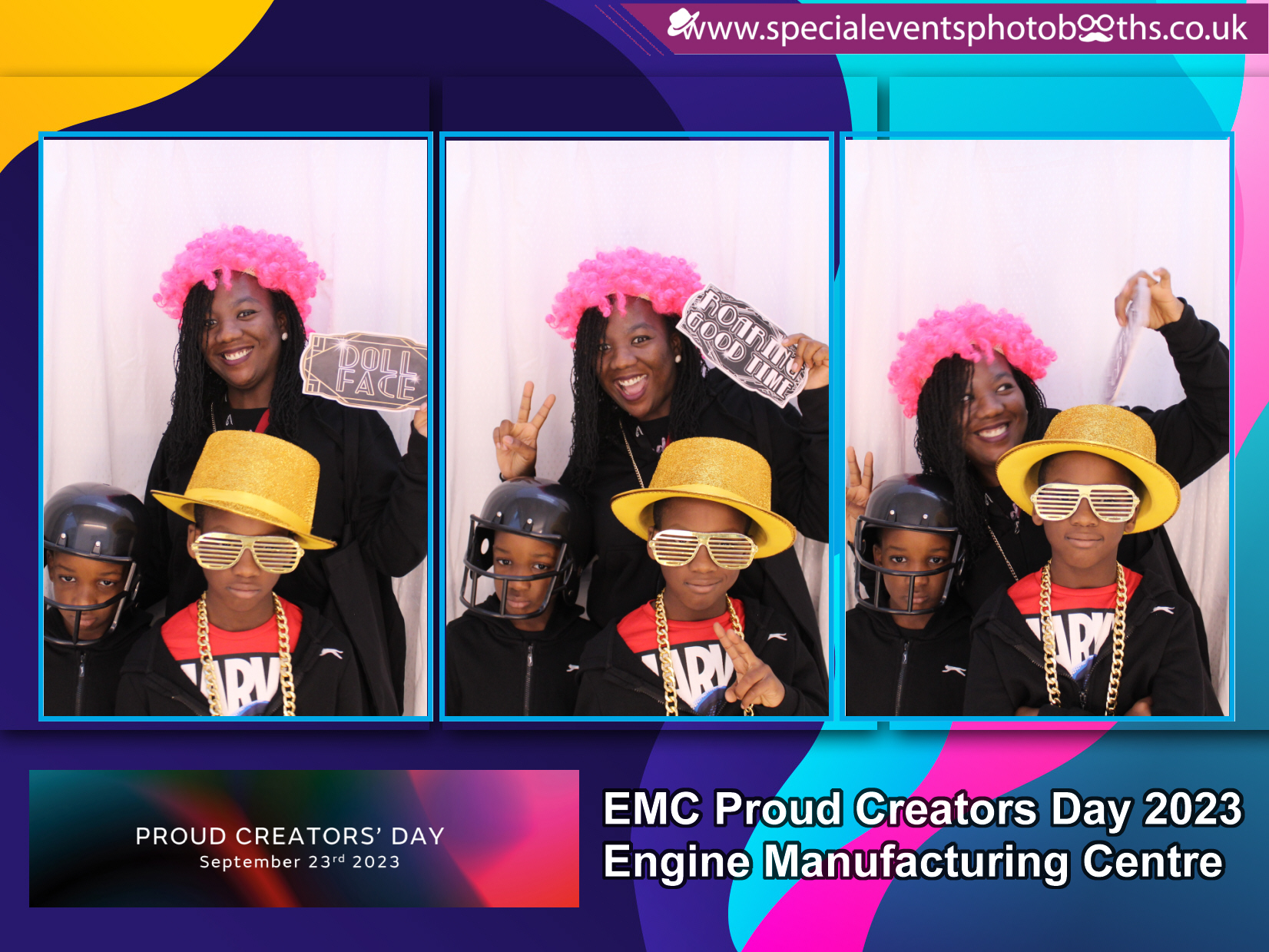 JLR EMC Proud Creators Day 2023 (Photo Booth) | View more photos from the event at my.specialeventsphotobooths.co.uk/u/SpecialEventsPhotoBooths/JLR-EMC-Proud-Creators-Day-2023-Photo-Booth