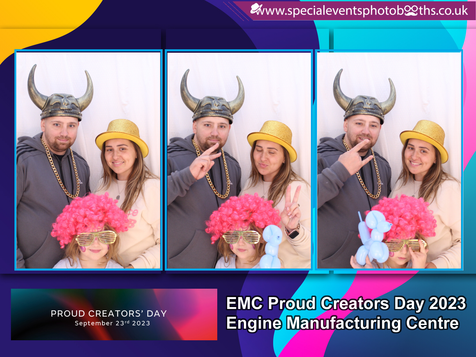 JLR EMC Proud Creators Day 2023 (Photo Booth) | View more photos from the event at my.specialeventsphotobooths.co.uk/u/SpecialEventsPhotoBooths/JLR-EMC-Proud-Creators-Day-2023-Photo-Booth