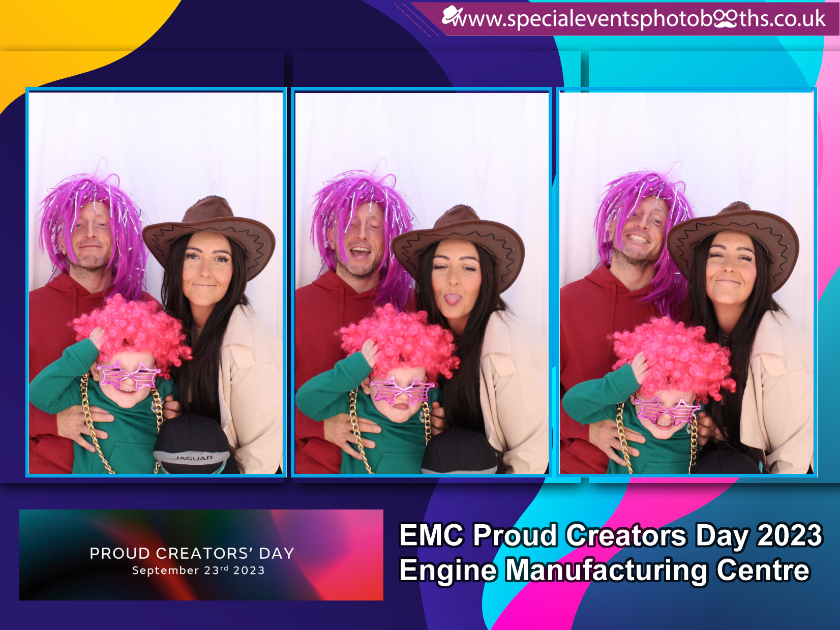 JLR EMC Proud Creators Day 2023 (Photo Booth) | View more photos from the event at my.specialeventsphotobooths.co.uk/u/SpecialEventsPhotoBooths/JLR-EMC-Proud-Creators-Day-2023-Photo-Booth