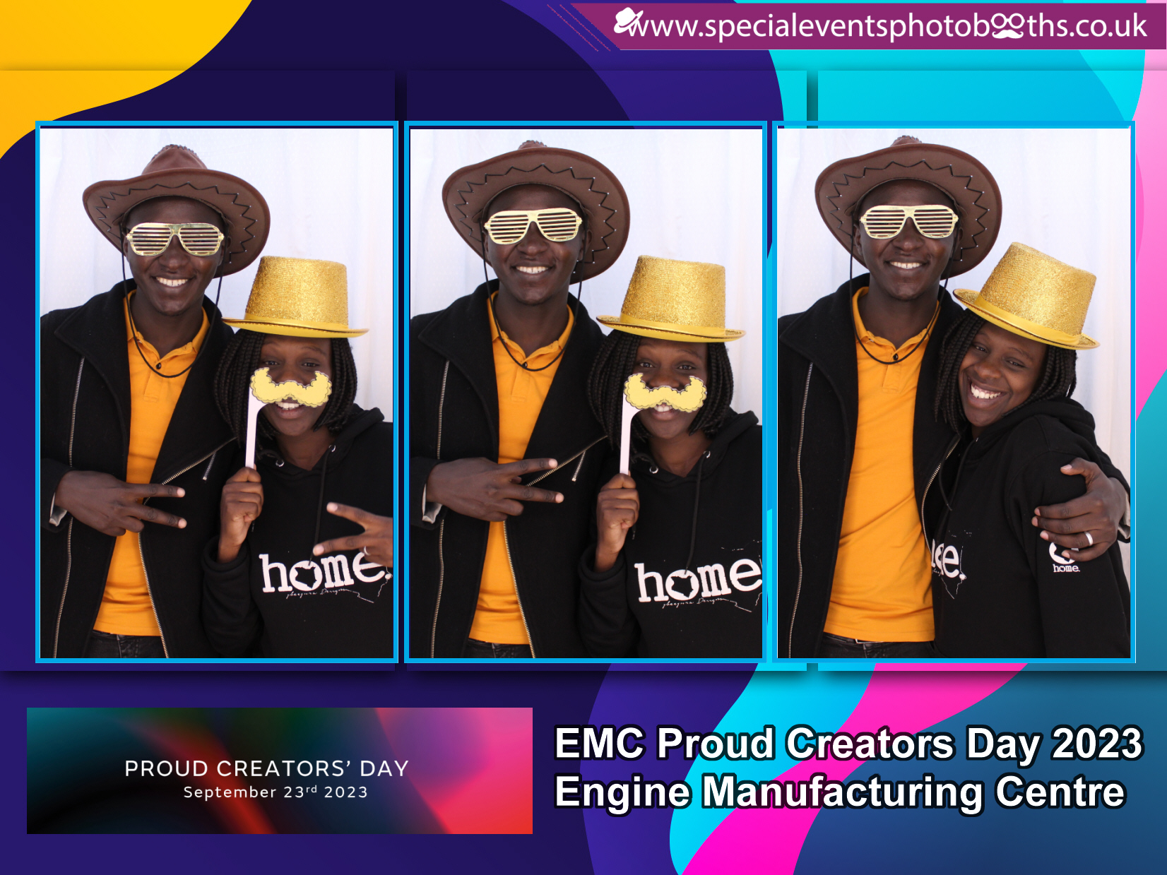 JLR EMC Proud Creators Day 2023 (Photo Booth) | View more photos from the event at my.specialeventsphotobooths.co.uk/u/SpecialEventsPhotoBooths/JLR-EMC-Proud-Creators-Day-2023-Photo-Booth