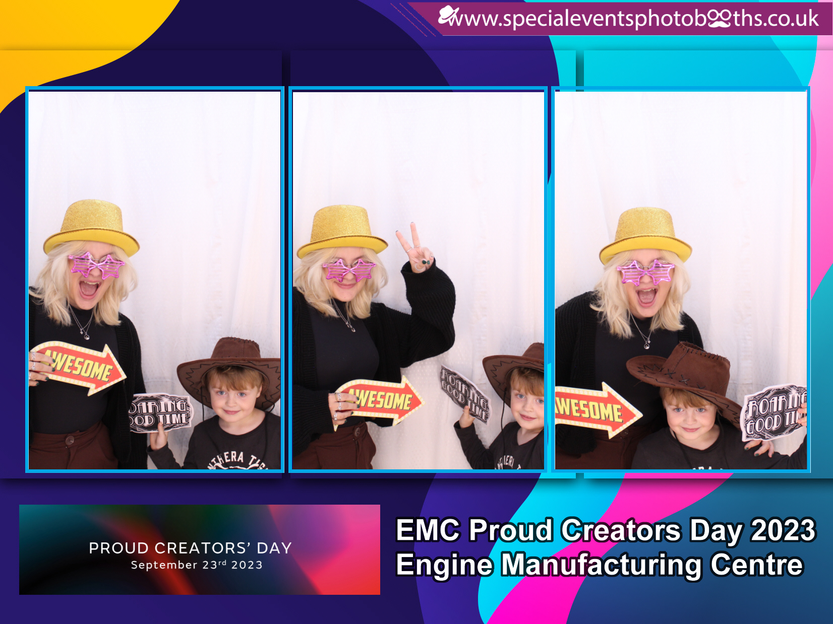 JLR EMC Proud Creators Day 2023 (Photo Booth) | View more photos from the event at my.specialeventsphotobooths.co.uk/u/SpecialEventsPhotoBooths/JLR-EMC-Proud-Creators-Day-2023-Photo-Booth