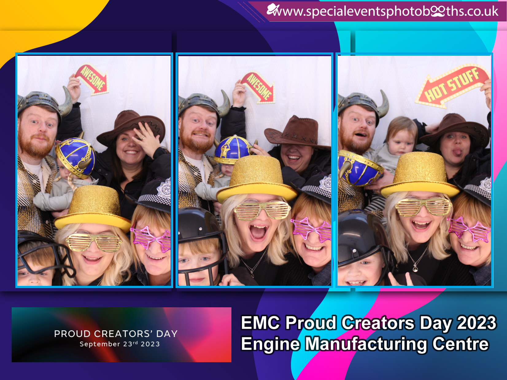 JLR EMC Proud Creators Day 2023 (Photo Booth) | View more photos from the event at my.specialeventsphotobooths.co.uk/u/SpecialEventsPhotoBooths/JLR-EMC-Proud-Creators-Day-2023-Photo-Booth