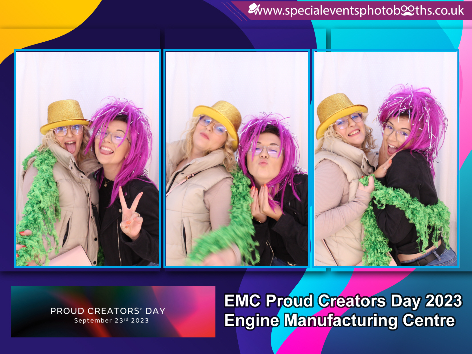 JLR EMC Proud Creators Day 2023 (Photo Booth) | View more photos from the event at my.specialeventsphotobooths.co.uk/u/SpecialEventsPhotoBooths/JLR-EMC-Proud-Creators-Day-2023-Photo-Booth