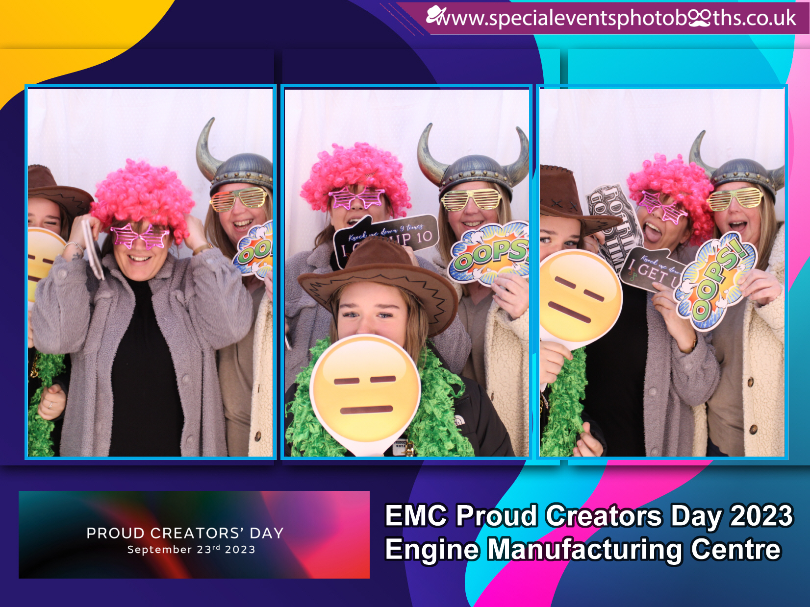 JLR EMC Proud Creators Day 2023 (Photo Booth) | View more photos from the event at my.specialeventsphotobooths.co.uk/u/SpecialEventsPhotoBooths/JLR-EMC-Proud-Creators-Day-2023-Photo-Booth