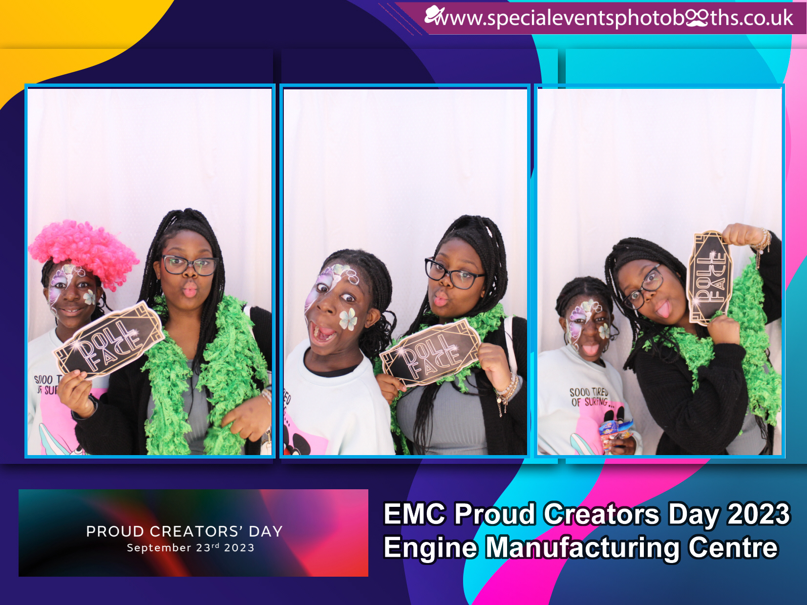 JLR EMC Proud Creators Day 2023 (Photo Booth) | View more photos from the event at my.specialeventsphotobooths.co.uk/u/SpecialEventsPhotoBooths/JLR-EMC-Proud-Creators-Day-2023-Photo-Booth