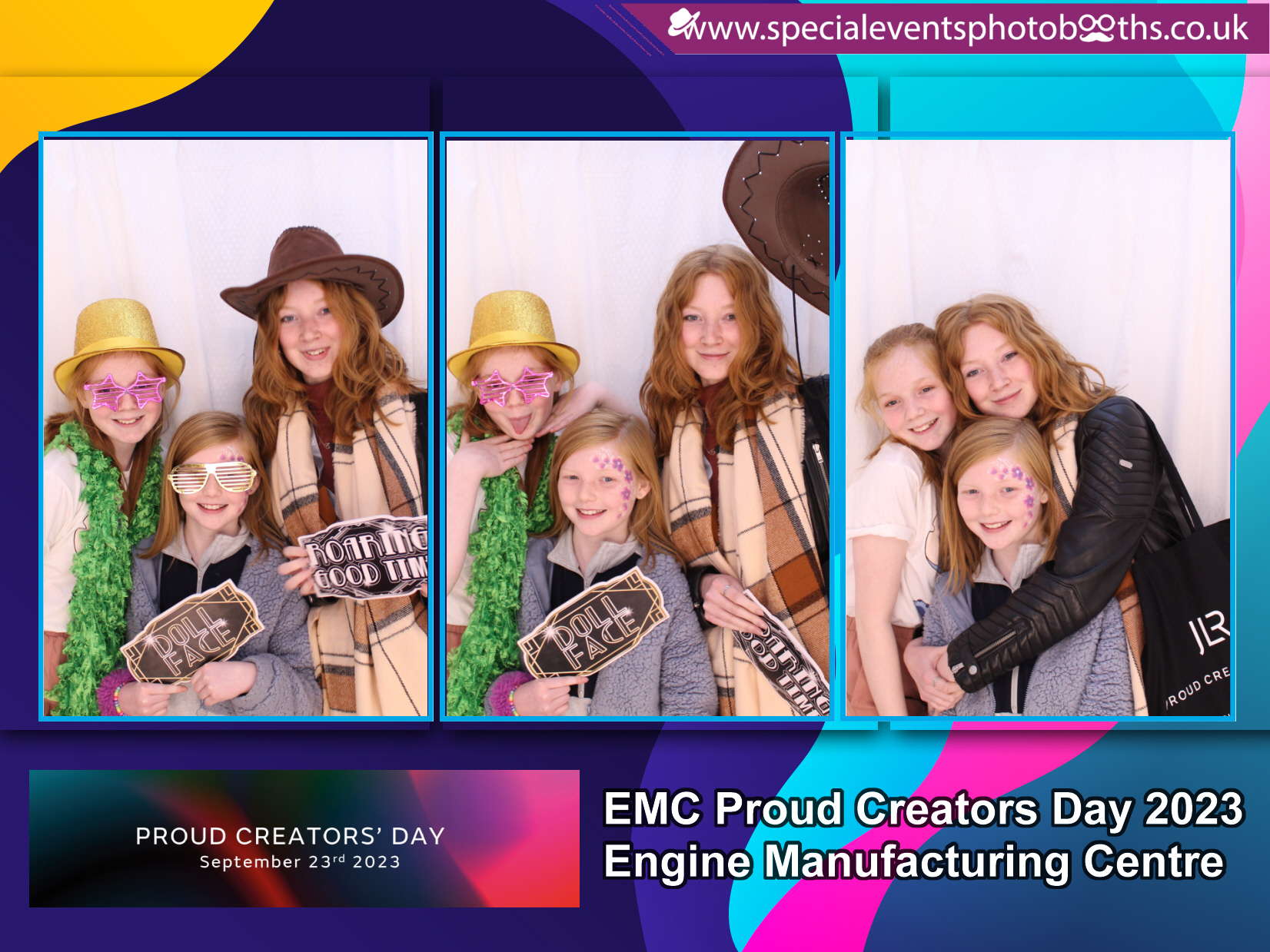 JLR EMC Proud Creators Day 2023 (Photo Booth) | View more photos from the event at my.specialeventsphotobooths.co.uk/u/SpecialEventsPhotoBooths/JLR-EMC-Proud-Creators-Day-2023-Photo-Booth