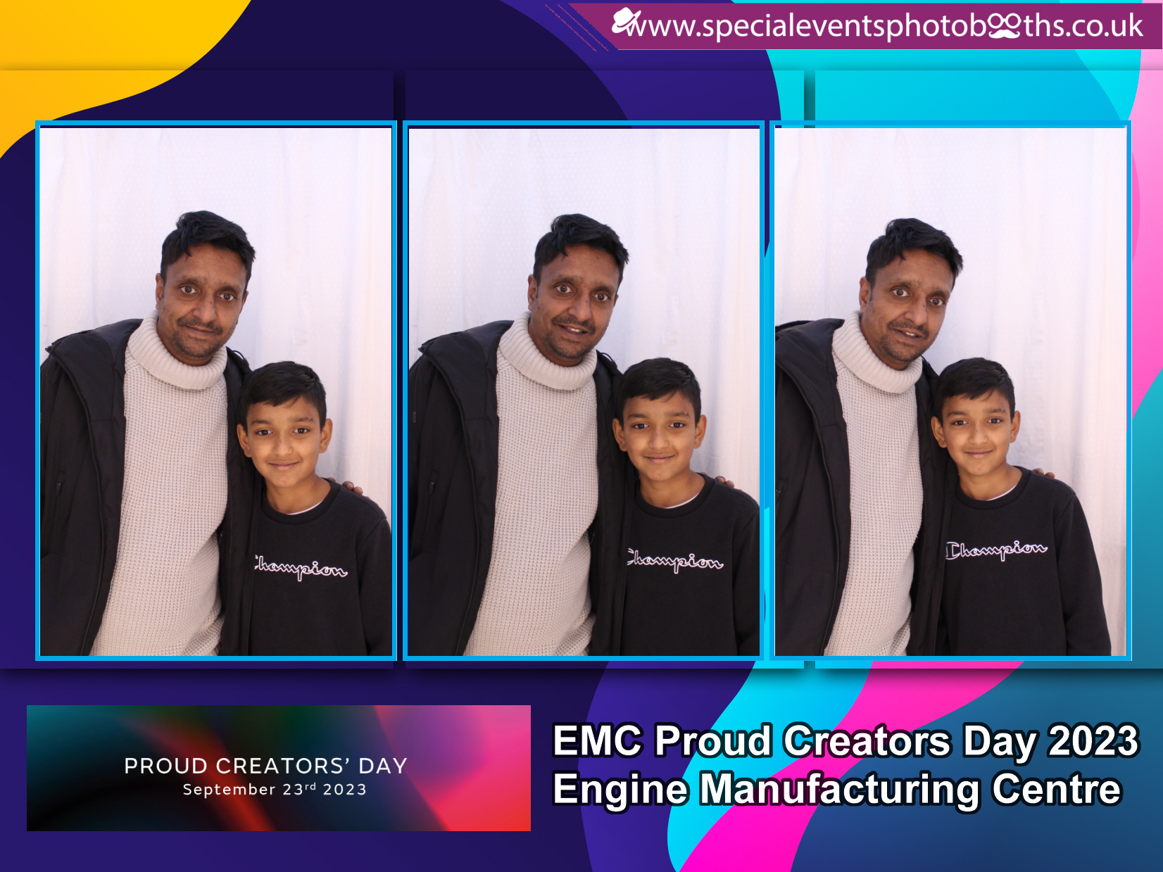 JLR EMC Proud Creators Day 2023 (Photo Booth) | View more photos from the event at my.specialeventsphotobooths.co.uk/u/SpecialEventsPhotoBooths/JLR-EMC-Proud-Creators-Day-2023-Photo-Booth