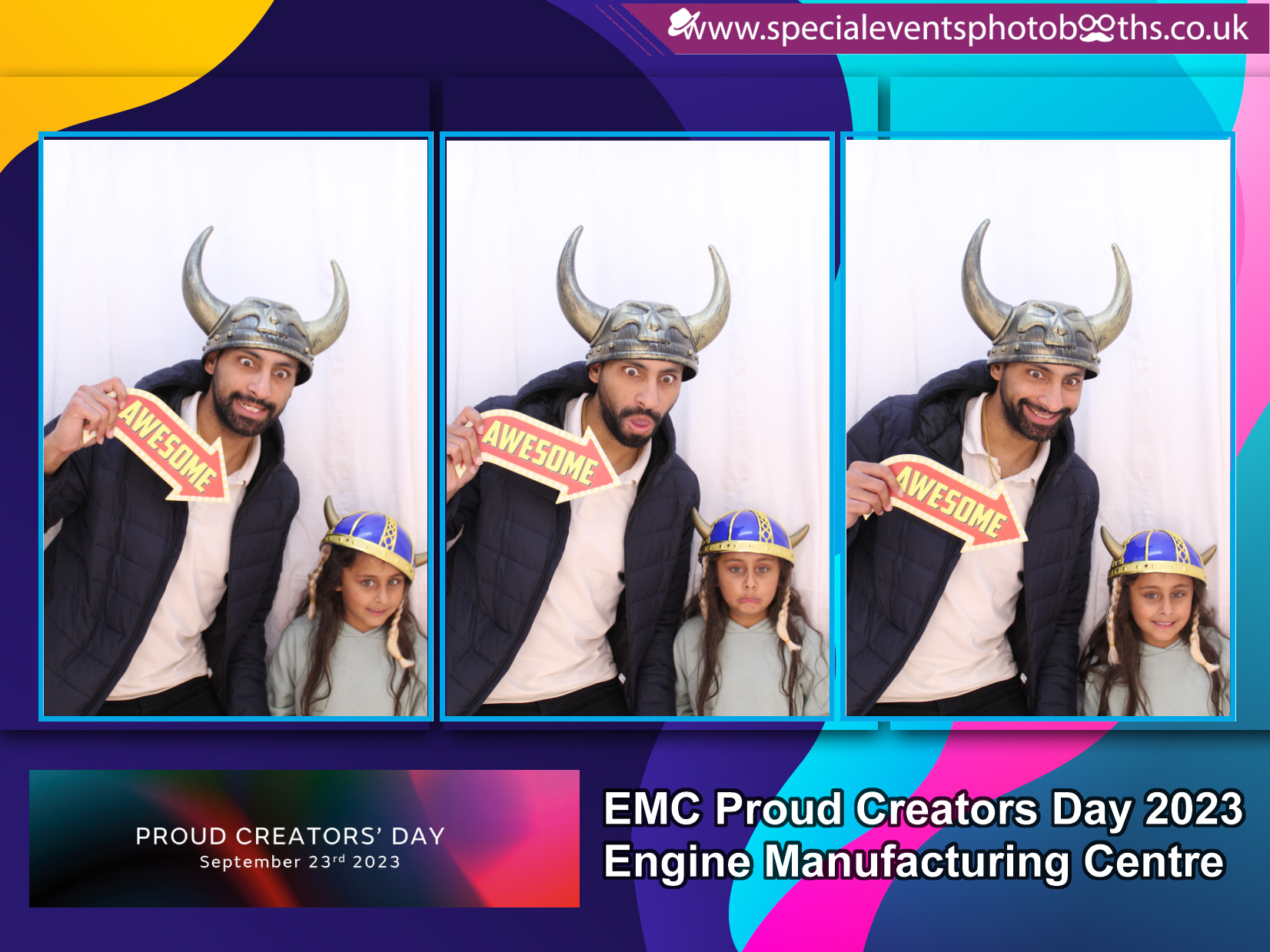 JLR EMC Proud Creators Day 2023 (Photo Booth) | View more photos from the event at my.specialeventsphotobooths.co.uk/u/SpecialEventsPhotoBooths/JLR-EMC-Proud-Creators-Day-2023-Photo-Booth