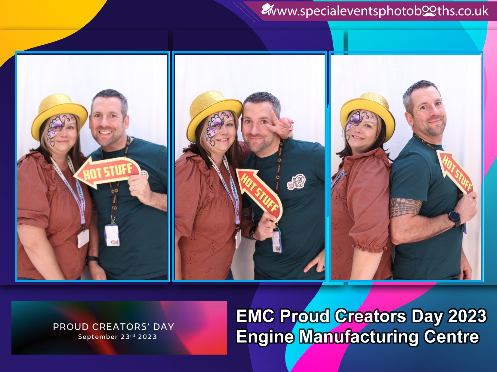 JLR EMC Proud Creators Day 2023 (Photo Booth) | View more photos from the event at my.specialeventsphotobooths.co.uk/u/SpecialEventsPhotoBooths/JLR-EMC-Proud-Creators-Day-2023-Photo-Booth