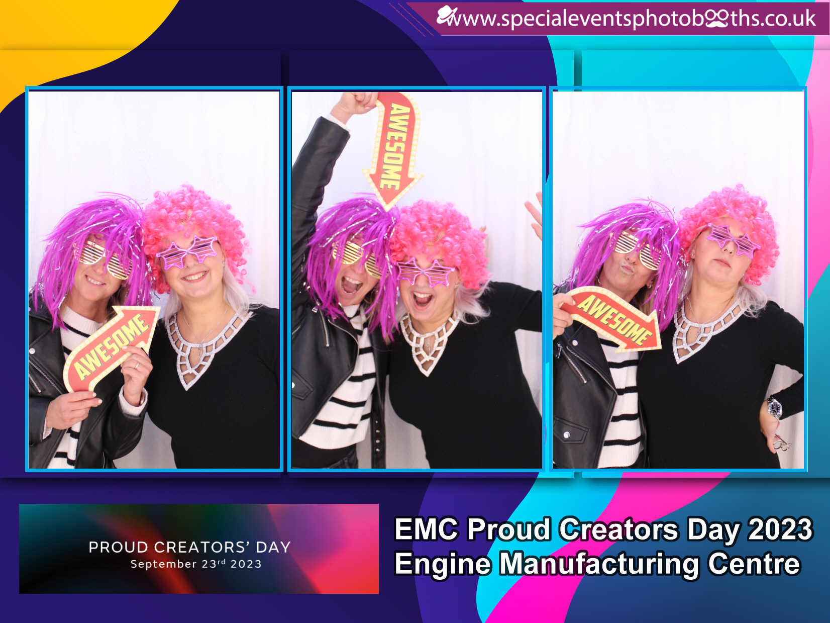 JLR EMC Proud Creators Day 2023 (Photo Booth) | View more photos from the event at my.specialeventsphotobooths.co.uk/u/SpecialEventsPhotoBooths/JLR-EMC-Proud-Creators-Day-2023-Photo-Booth