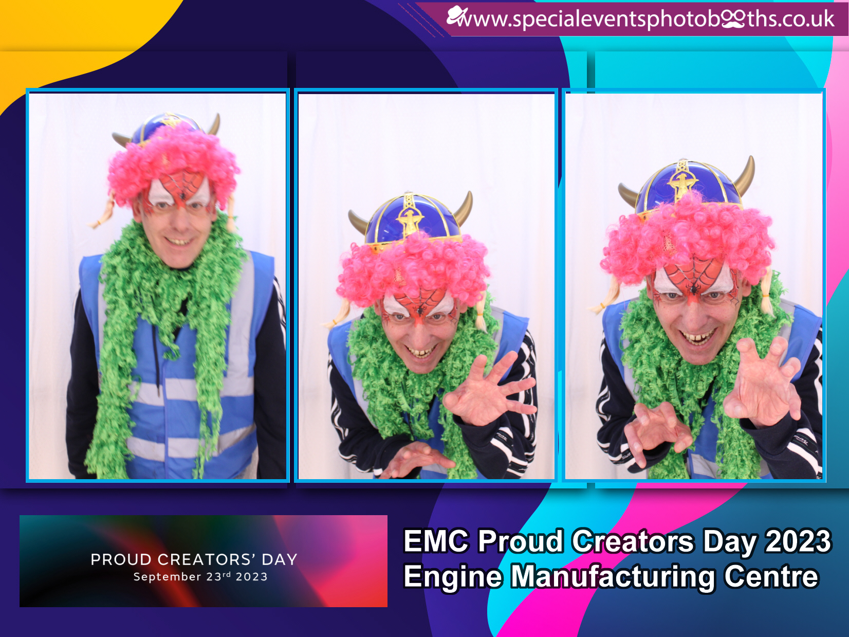 JLR EMC Proud Creators Day 2023 (Photo Booth) | View more photos from the event at my.specialeventsphotobooths.co.uk/u/SpecialEventsPhotoBooths/JLR-EMC-Proud-Creators-Day-2023-Photo-Booth