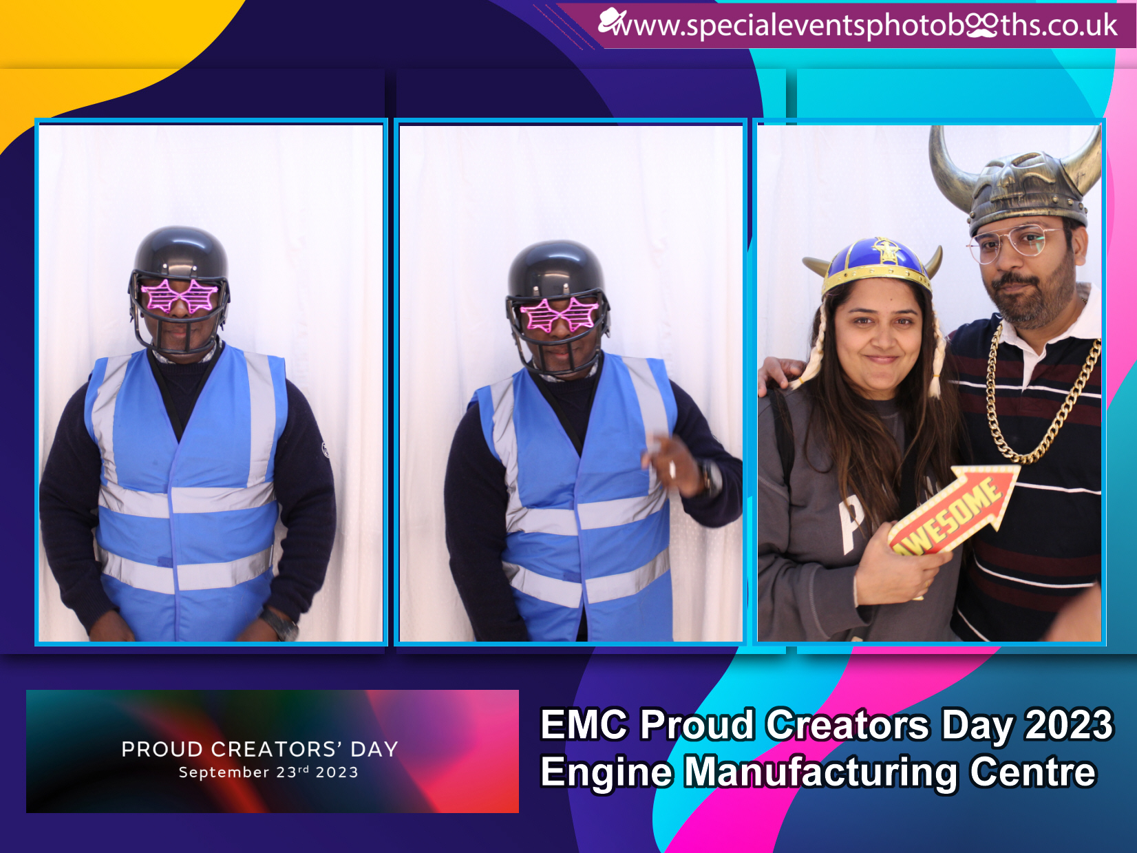 JLR EMC Proud Creators Day 2023 (Photo Booth) | View more photos from the event at my.specialeventsphotobooths.co.uk/u/SpecialEventsPhotoBooths/JLR-EMC-Proud-Creators-Day-2023-Photo-Booth